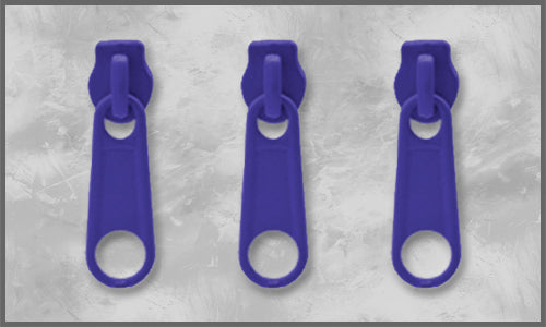 Zipper Gr. 3 capriblau