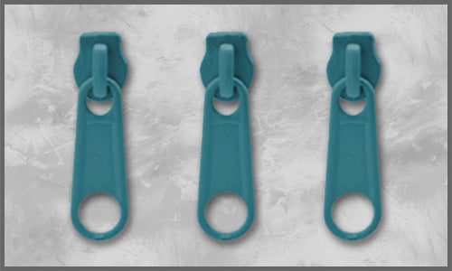 Zipper Gr. 3 türkisblau