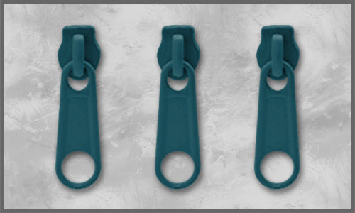 Zipper Gr. 3 petrol