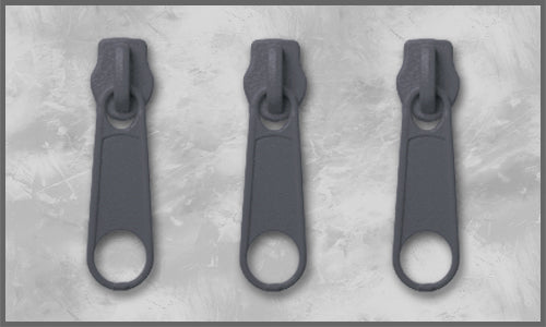 Zipper Gr. 3 fehgrau