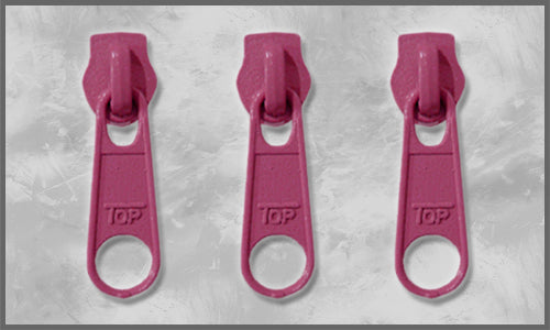 Zipper Gr. 5 fehgrau
