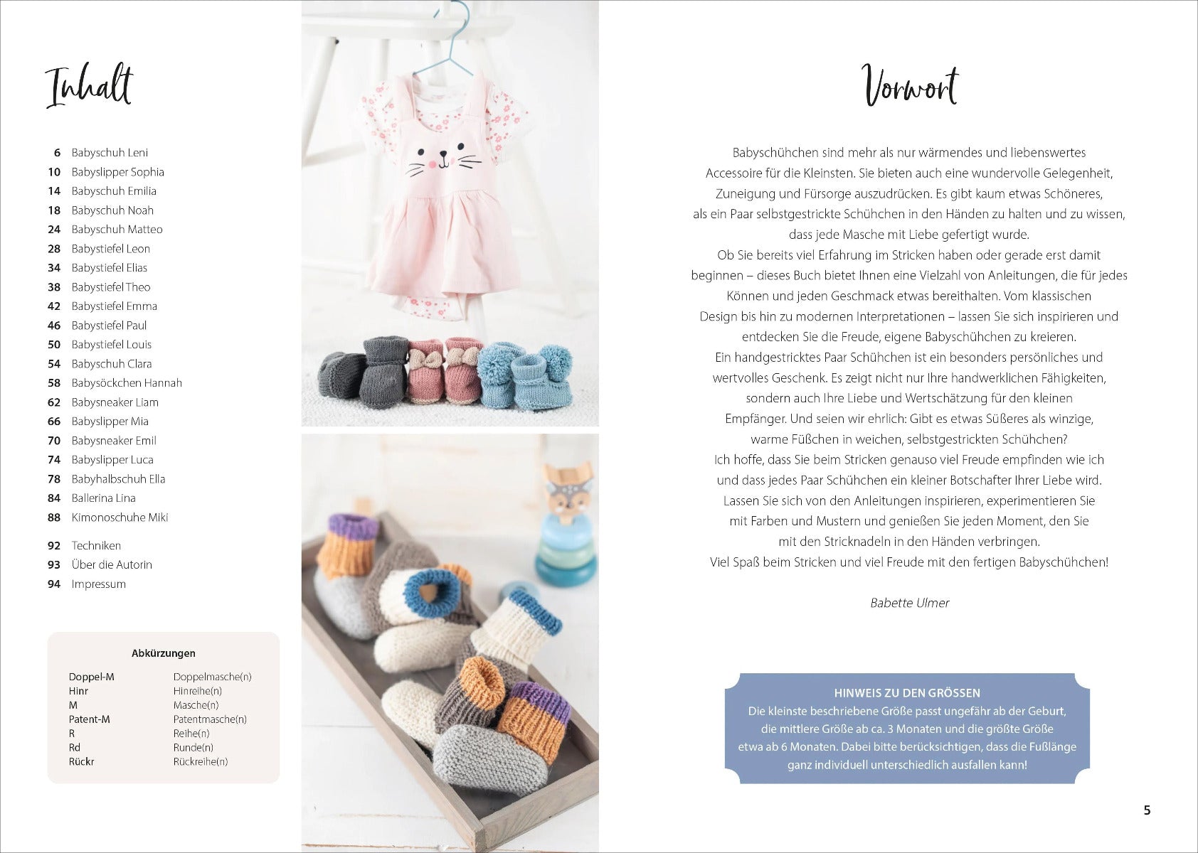 Süsse Babyschühchen stricken - Warme Schühchen für kleine Füße