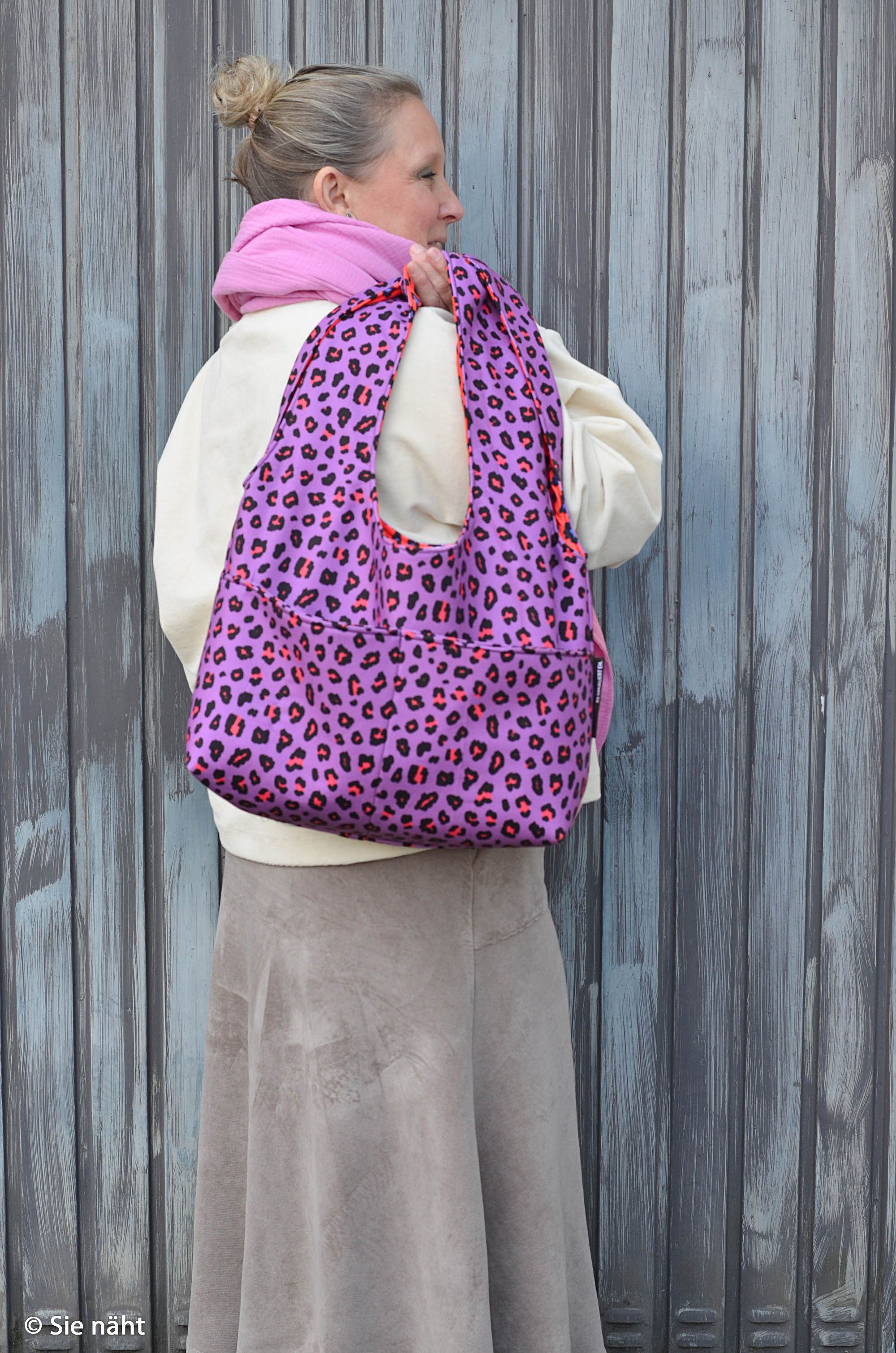 Abby lila/pink/schwarz