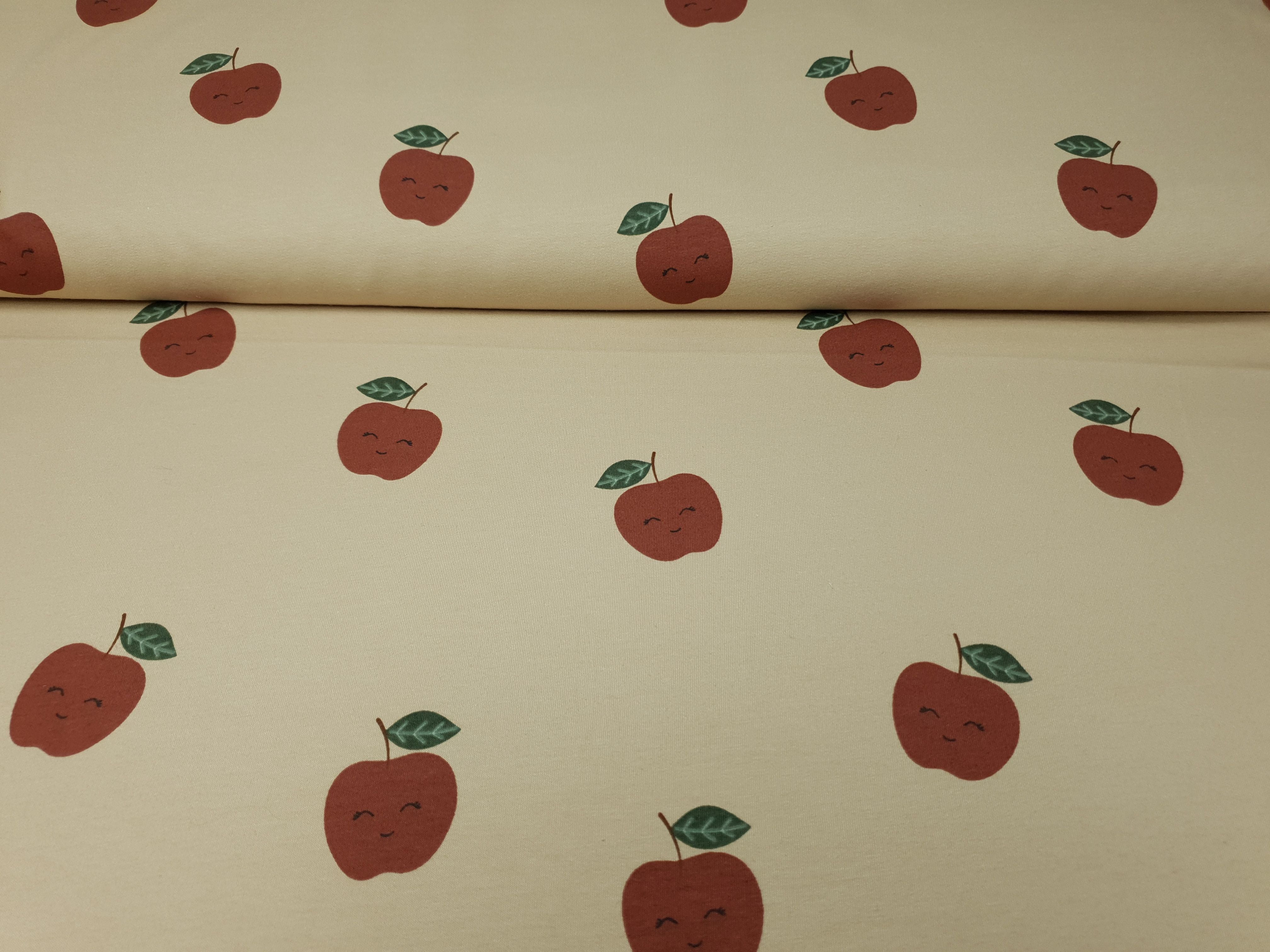 Apples beige/rost/grün
