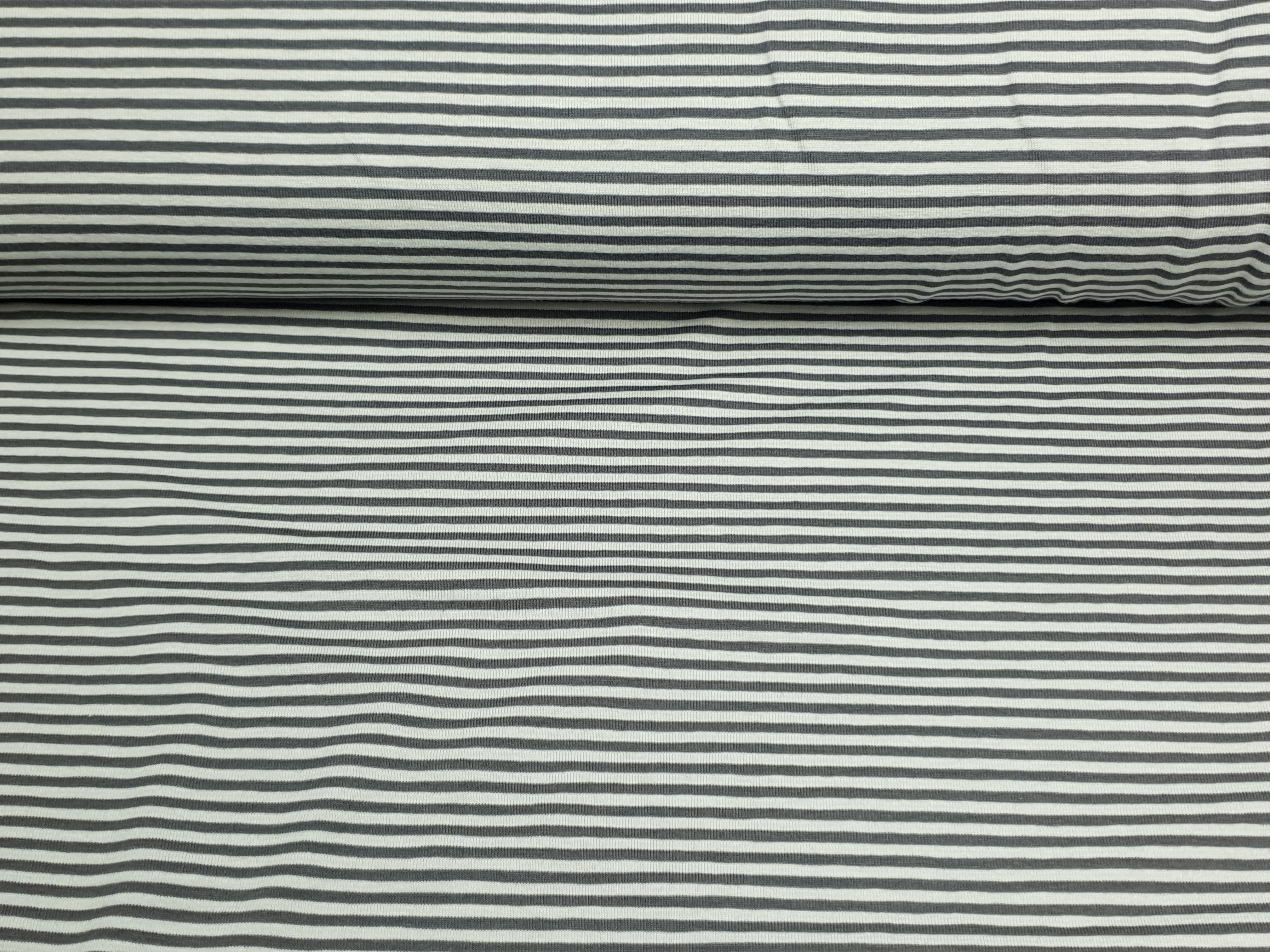 Baumwolljersey Small Stripes