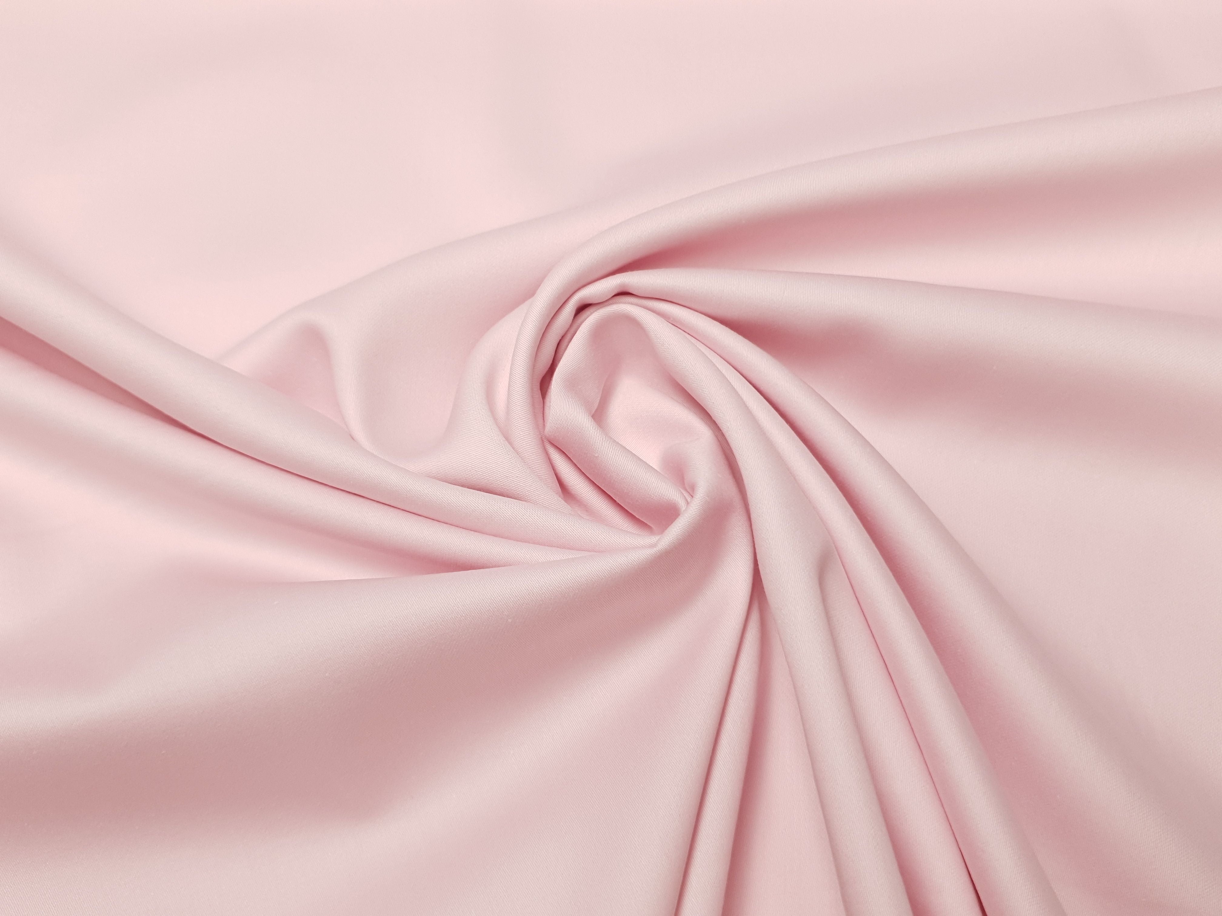 Baumwollsatin babyrosa