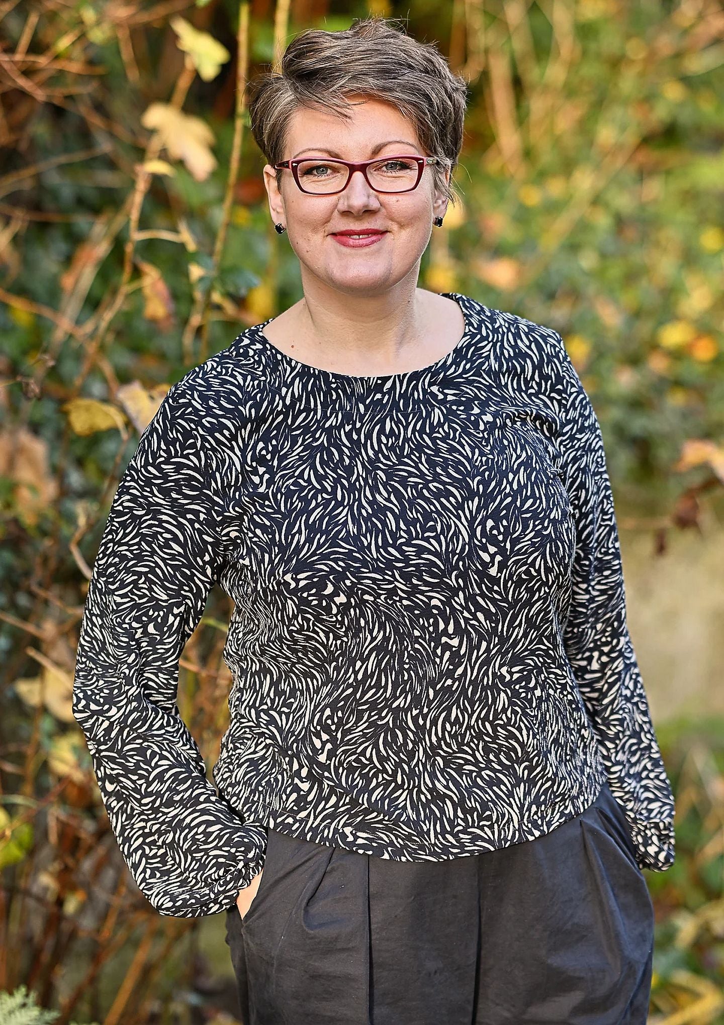 Bluse Tiri Damen, Ki-ba-doo Papierschnittmuster
