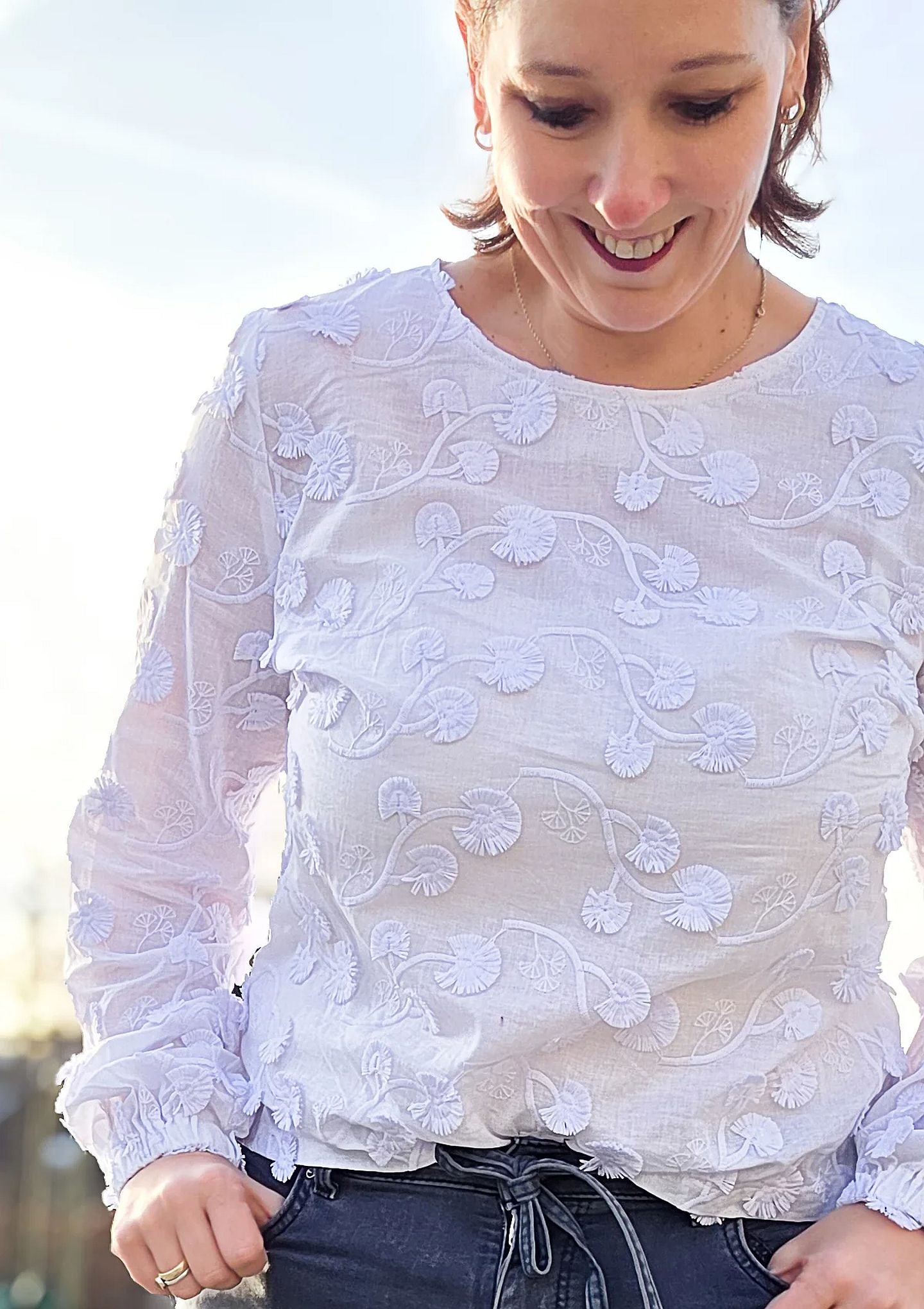 Bluse Tiri Damen, Ki-ba-doo Papierschnittmuster