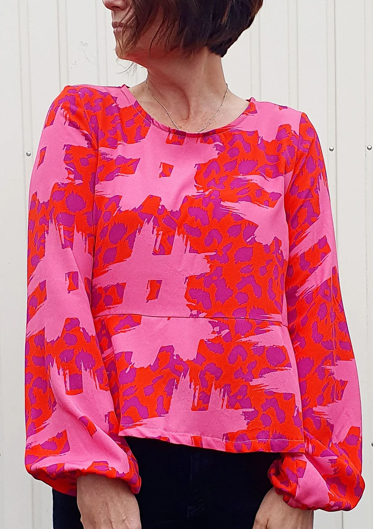 Bluse Tiri Damen, Ki-ba-doo Papierschnittmuster