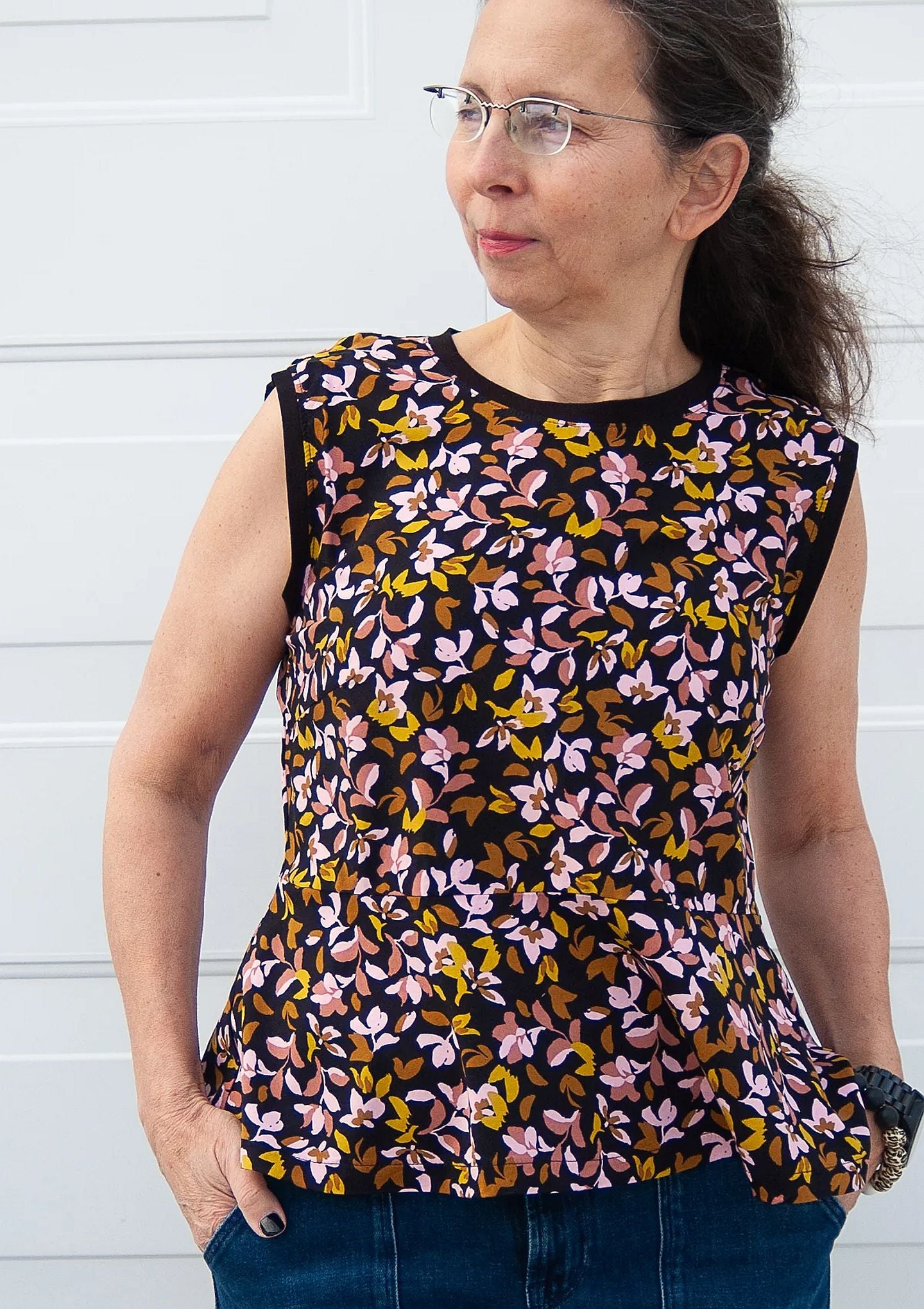 Bluse Tiri Damen, Ki-ba-doo Papierschnittmuster