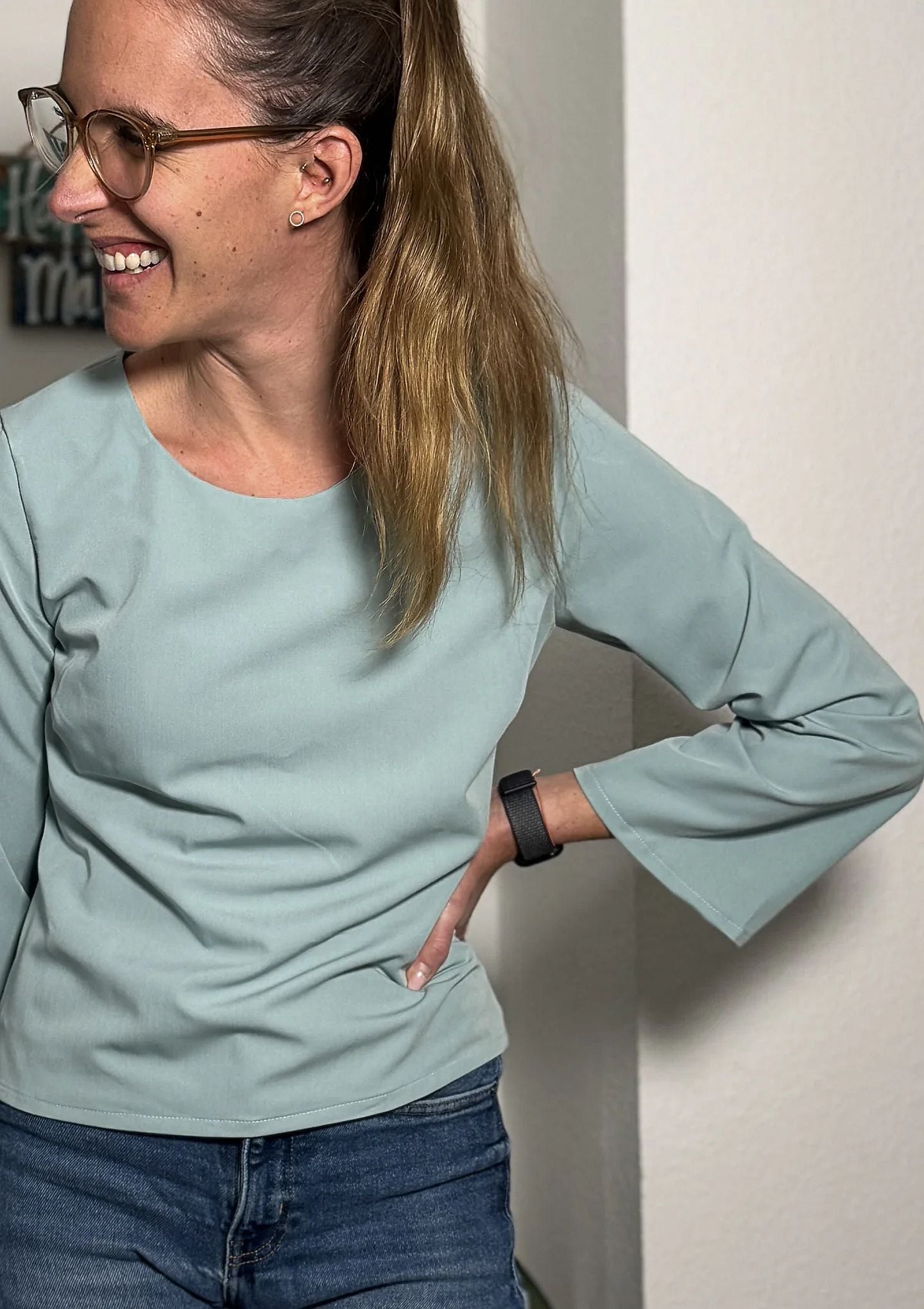 Bluse Tiri Damen, Ki-ba-doo Papierschnittmuster