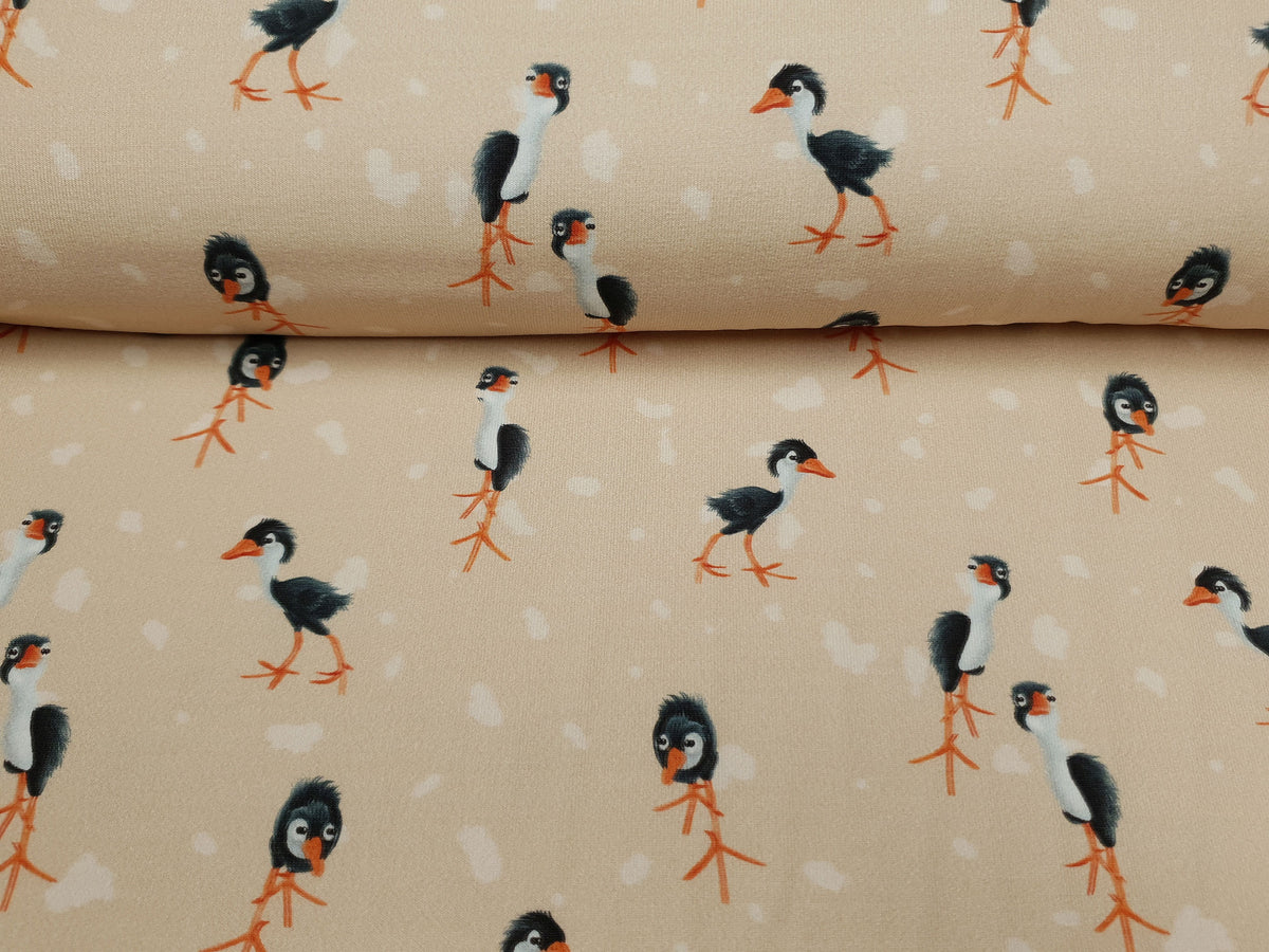 Crazy Bird beige/schwarz/orange