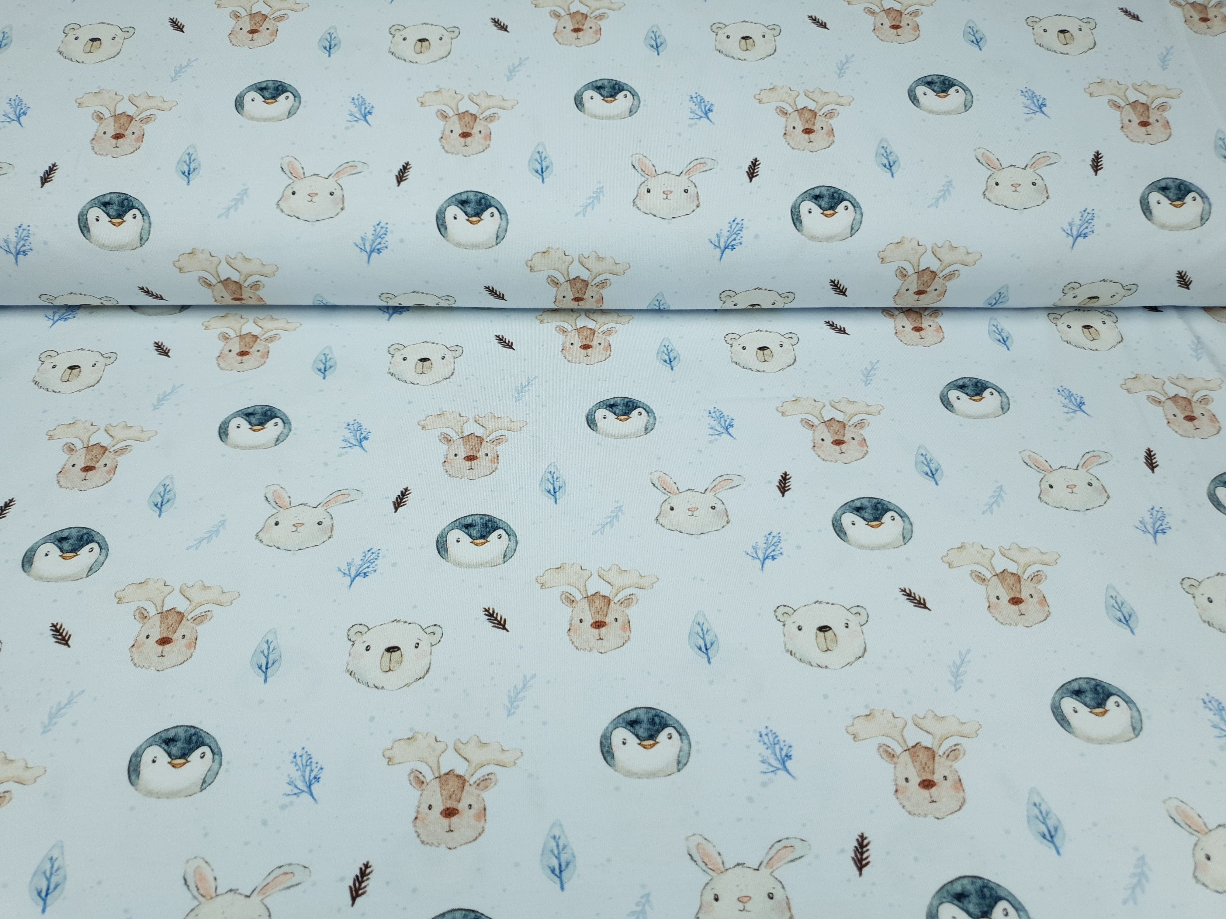 Cute Polaranimals by Christiane Zielinski eisblau/beige/grau