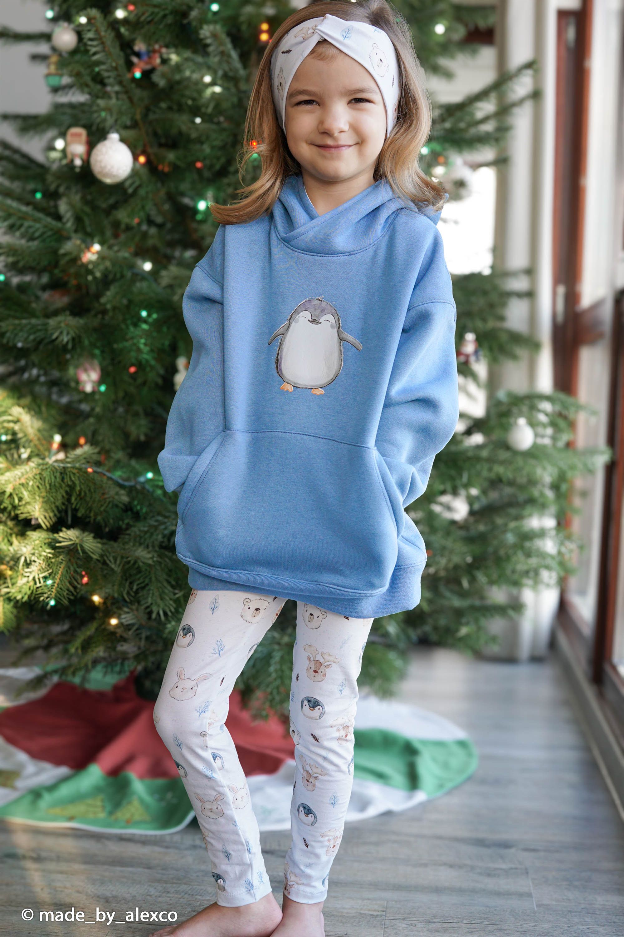 Cute Polaranimals by Christiane Zielinski eisblau/beige/grau