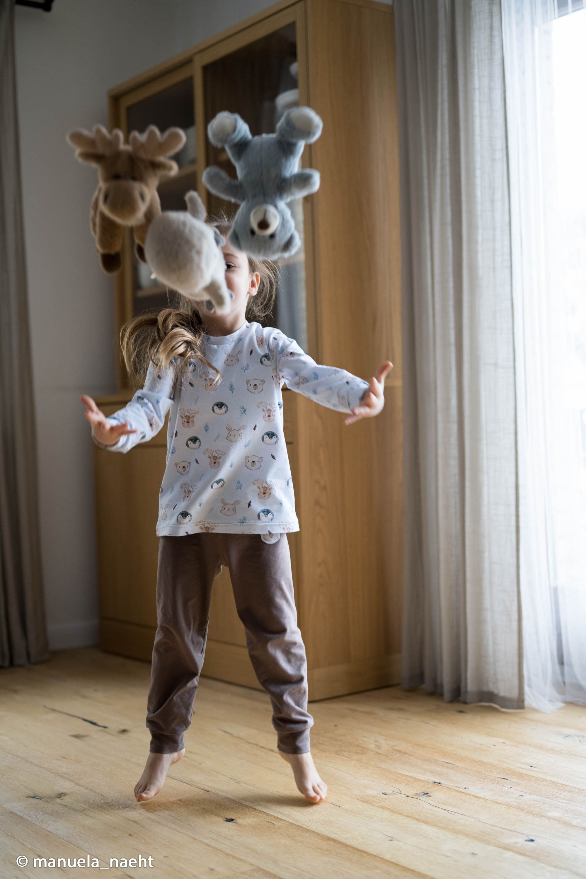 Cute Polaranimals by Christiane Zielinski eisblau/beige/grau