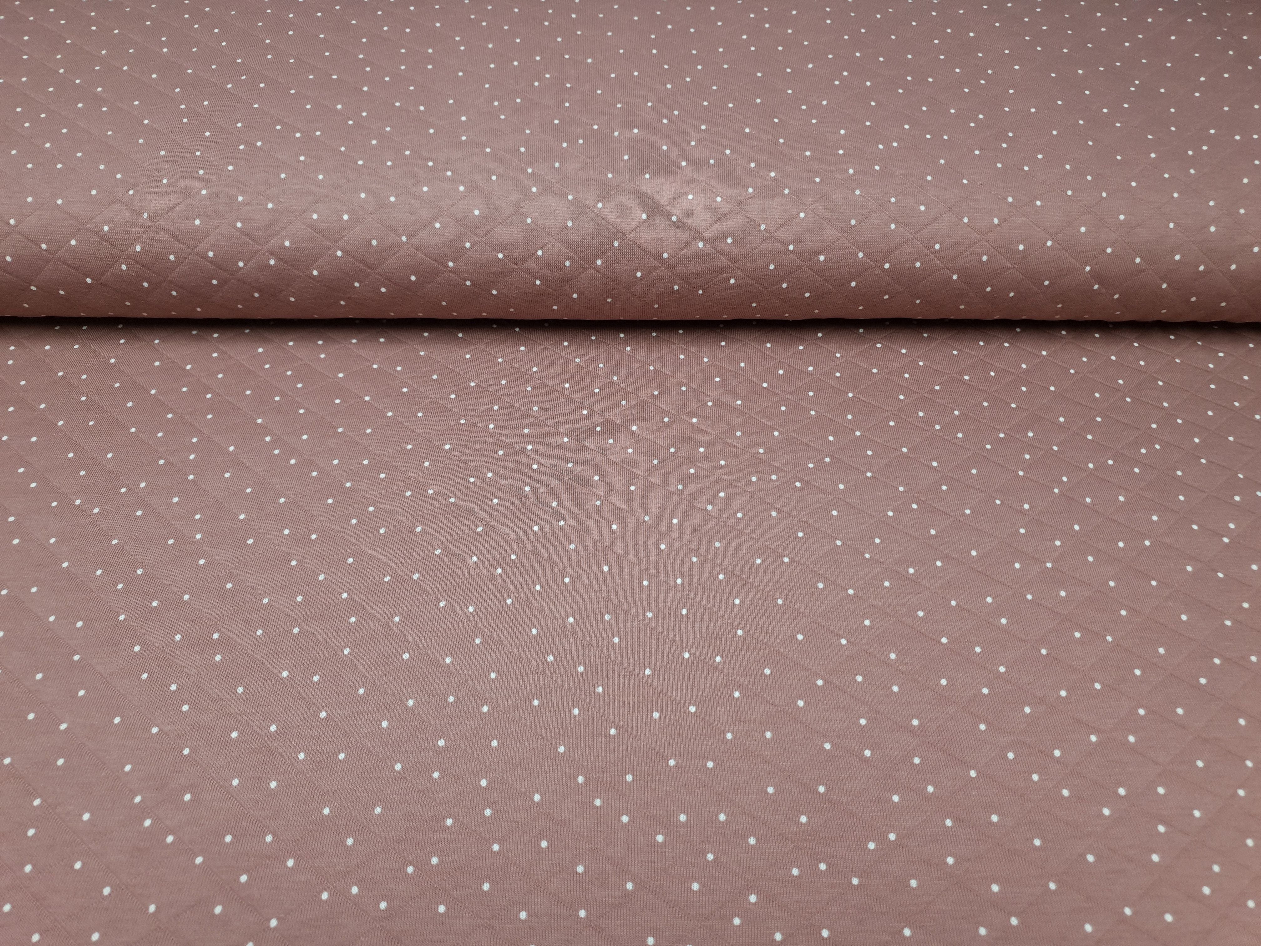 Dottie mauve/offwhite