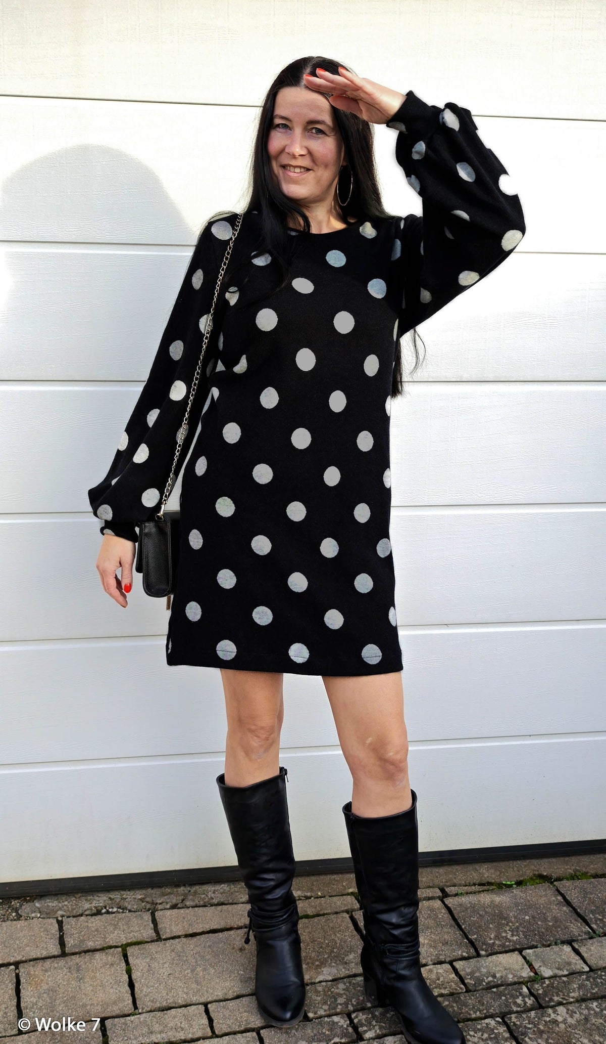 Emily Dots schwarz/weiss