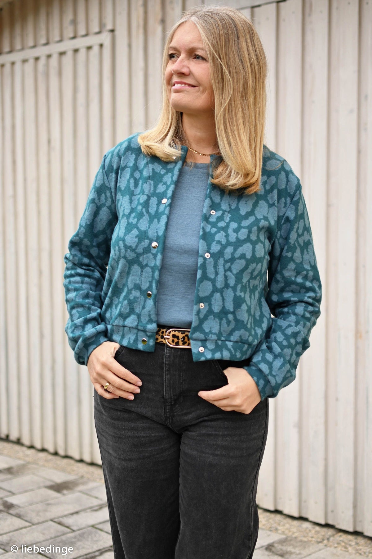 Emily Leo petrol/hellblau