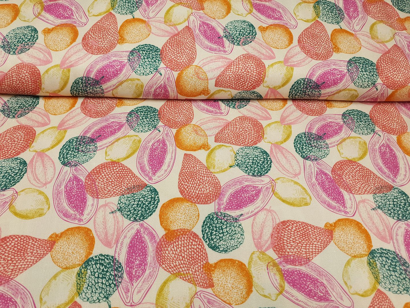 Fruit by Bienvenido Colorido sand/pink/orange/grün