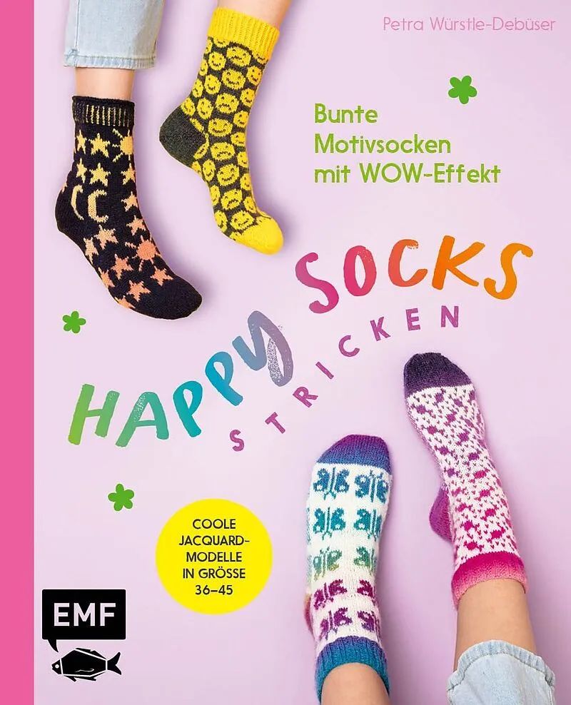 Happy Socks stricken - Bunte Motivsocken mit WOW-Effekt