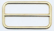 Versteller doppelt 40mm gold