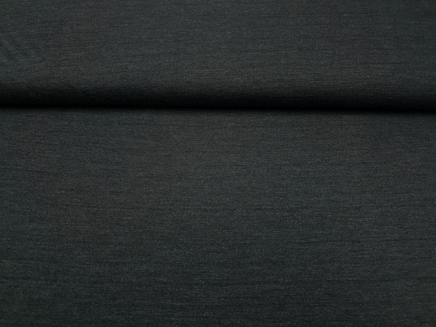 Merino-Silk Strick anthrazit melange