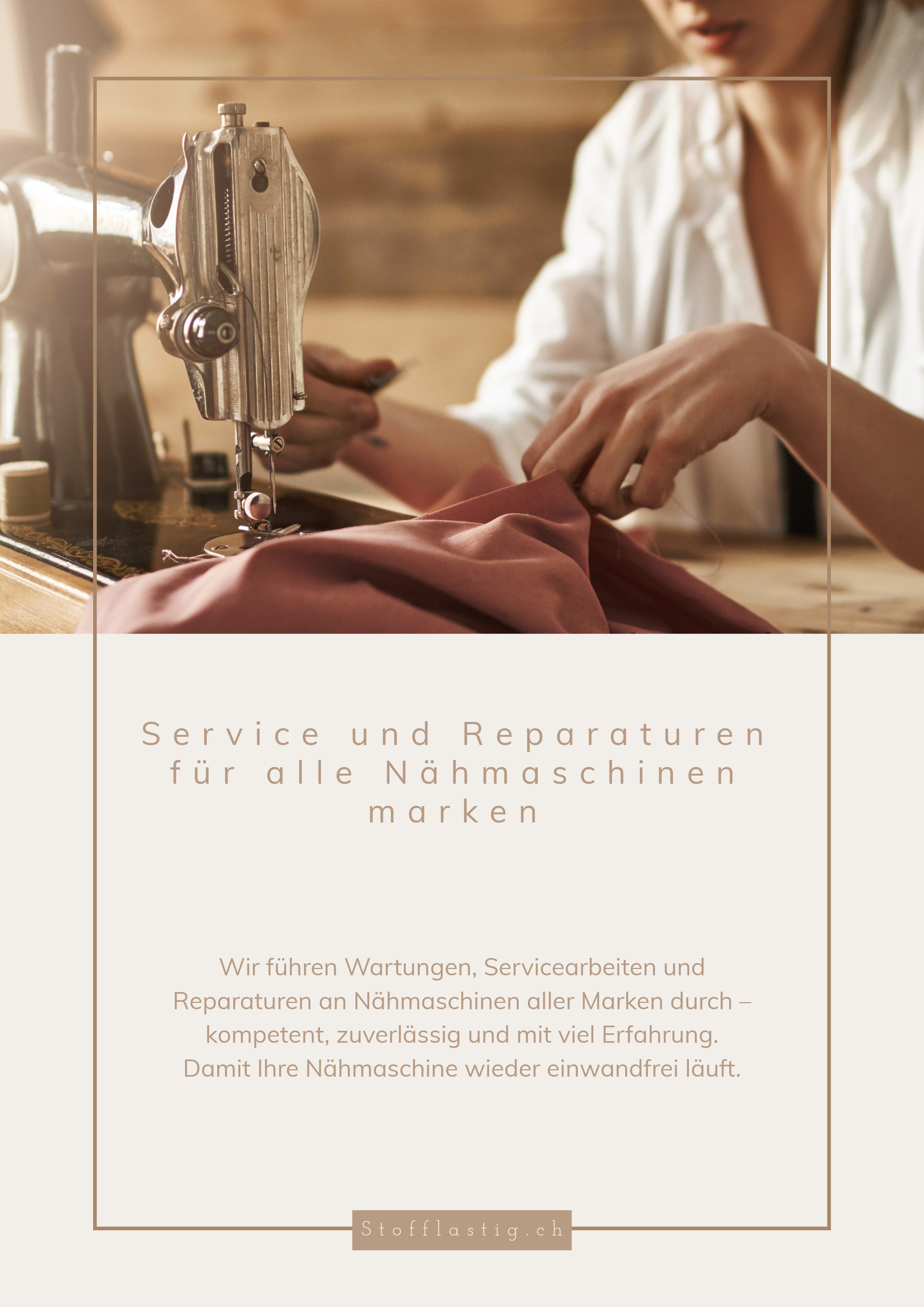 Nähmaschinen Service und Reparaturen in Zug