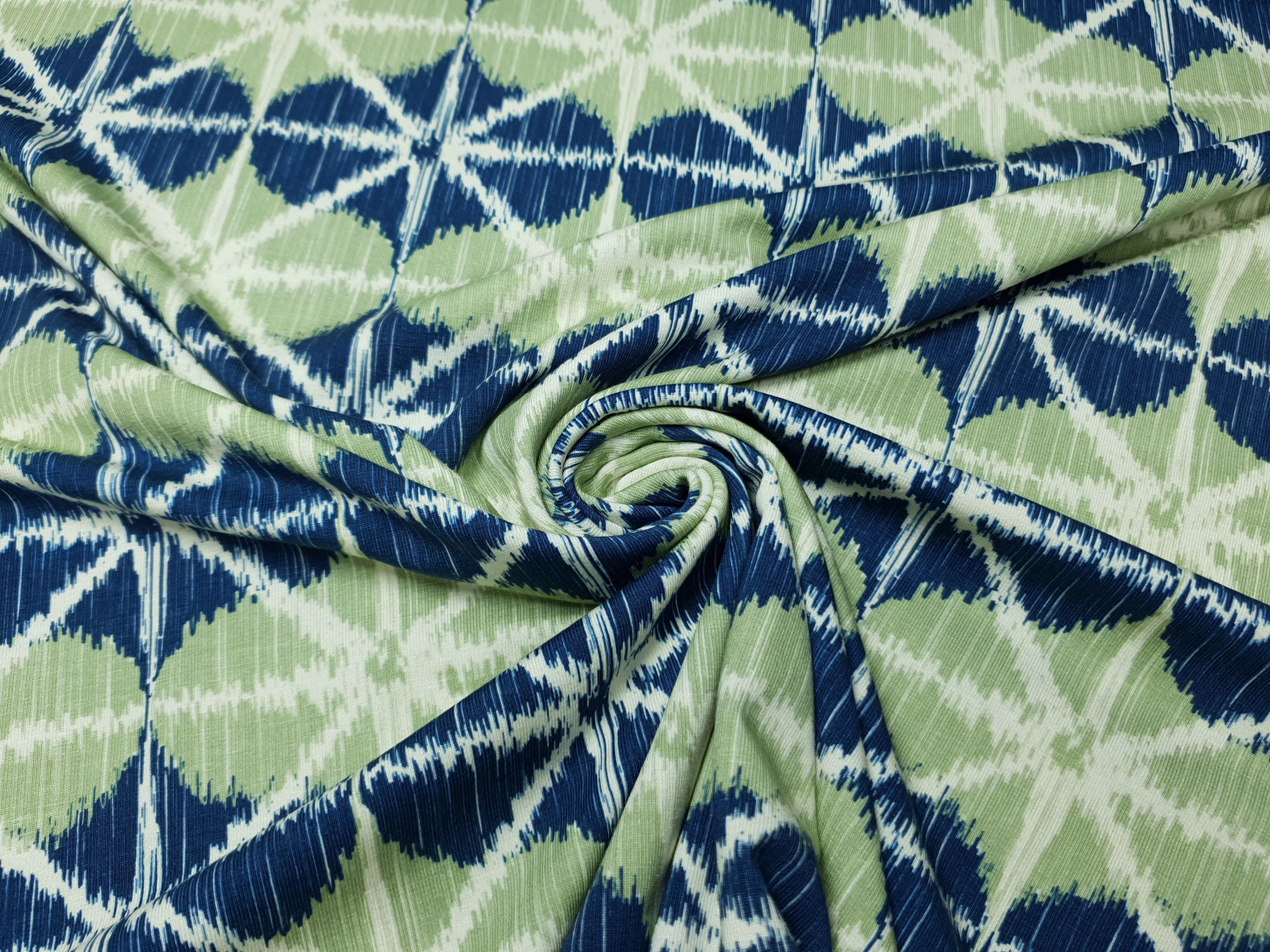 Ogee Scribble by Bienvenido Colorido grün/blau/sand