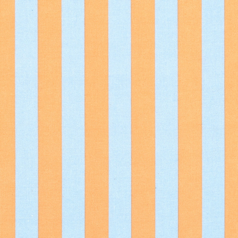 Au Maison Wachstuch Oilcloth, Blue/ Orange