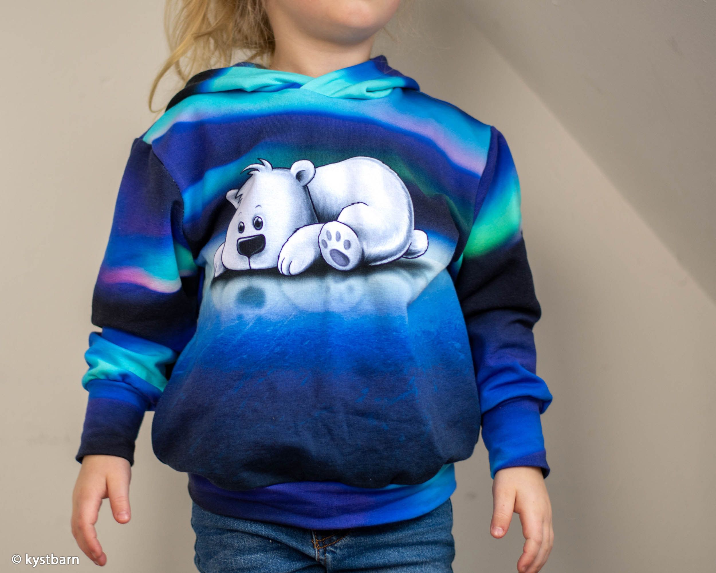 On the Rocks Polar Bear by Thorsten Berger nachtblau/royal/aqua/violett