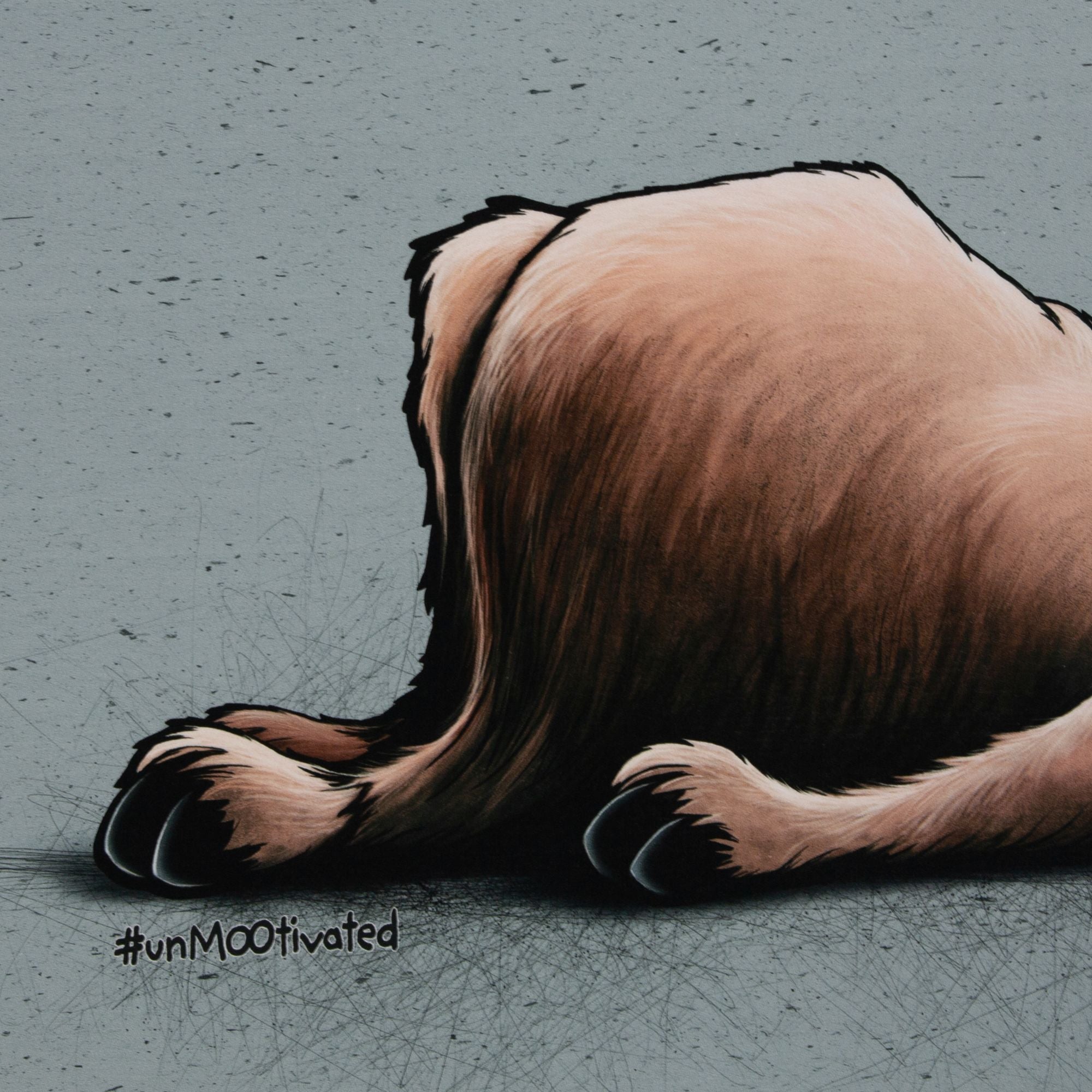 Panel Cheeky Animals 2.0 by Thorsten Berger grau/braun