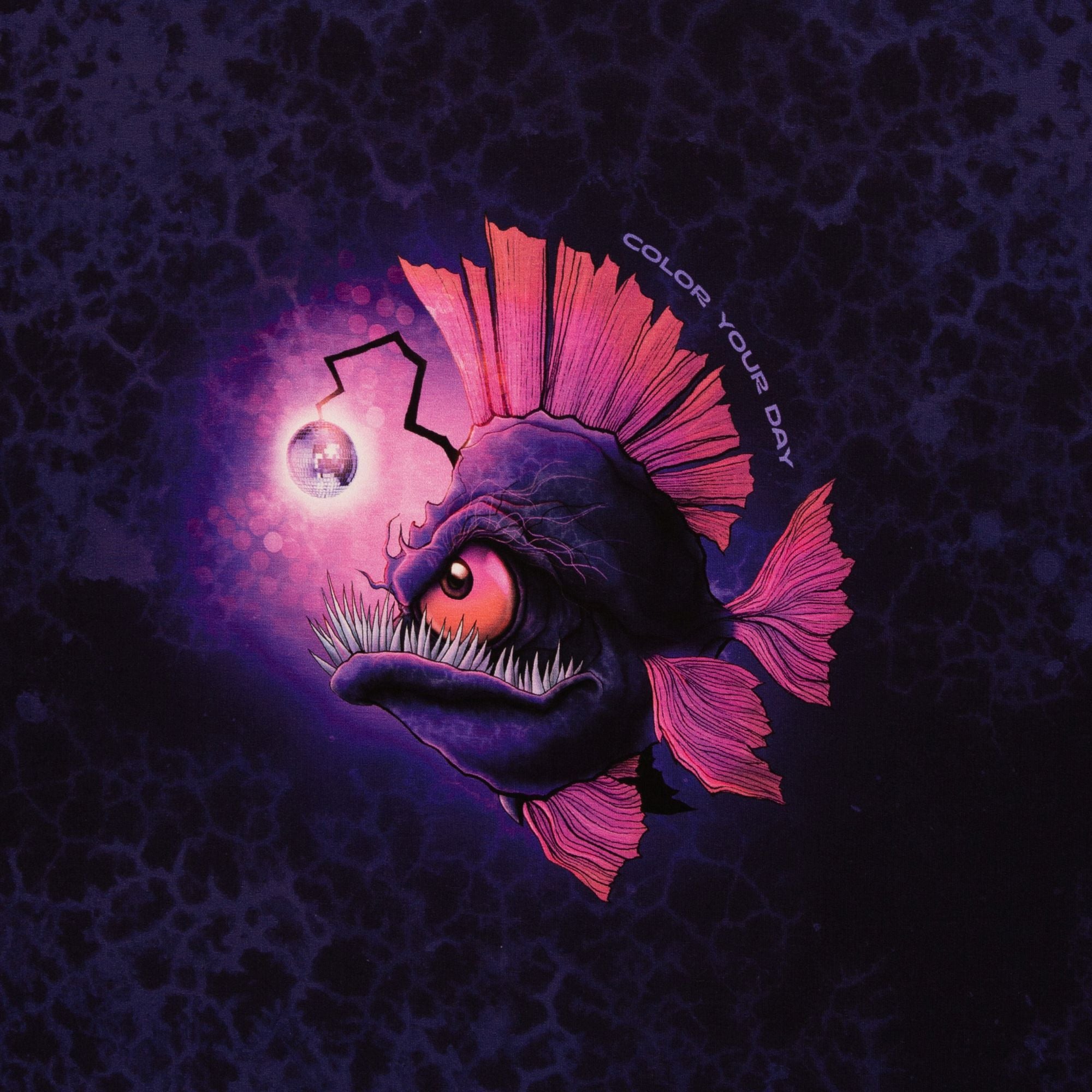 Panel Deep Water by Thorsten Berger dunkelblau/nachtblau/pink/violett