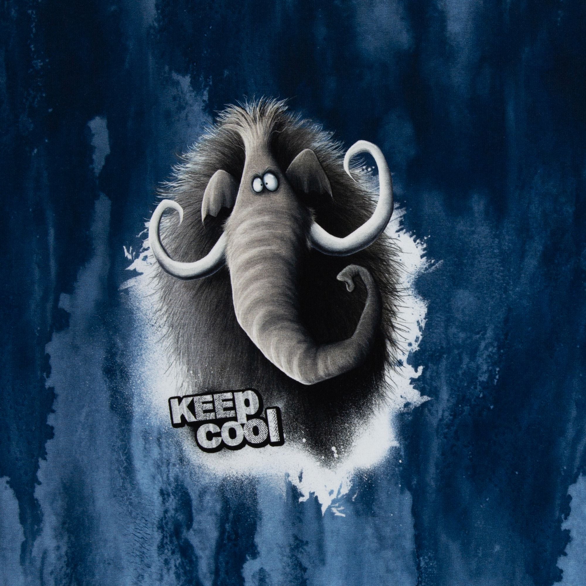 Panel On the Rocks Keep Cool by Thorsten Berger jeansblau/stahlblau/grau