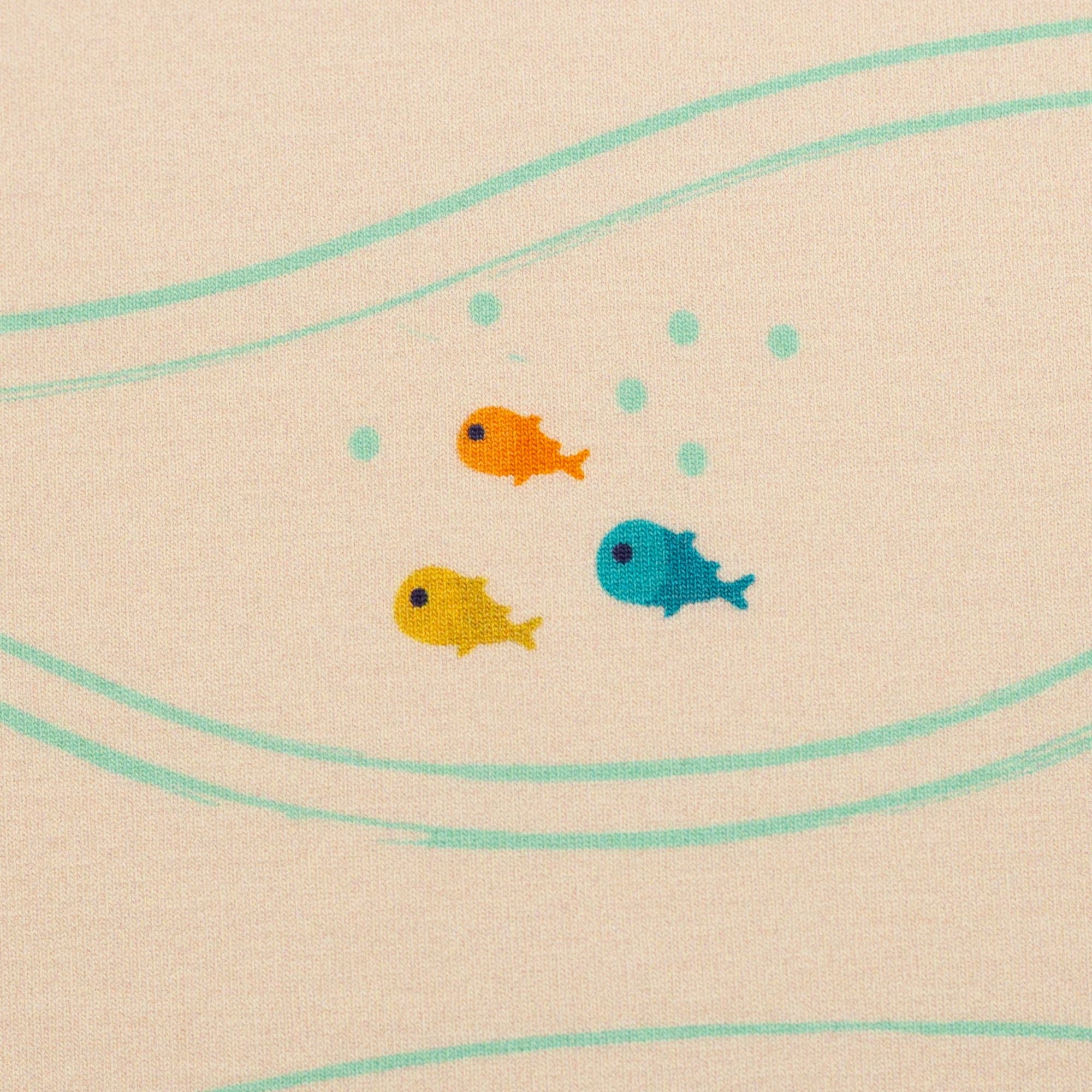 Panel Parrots by Bienvenido Colorido beige/orange/dunkelblau/aqua