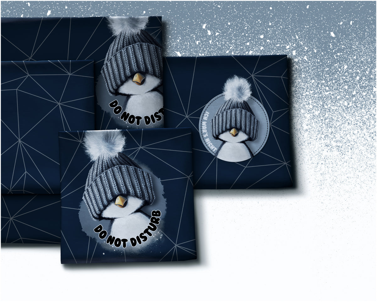 Panel On the Rocks Do Not Disturb by Thorsten Berger dunkelblau/blau/offwhite