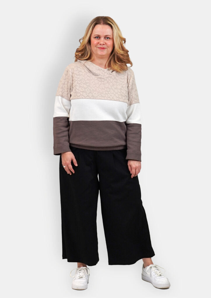 Papierschnittmuster Culotte-Hose Damen von Fadenkäfer