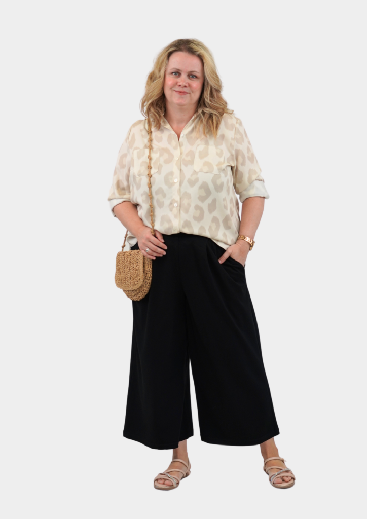 Papierschnittmuster Culotte-Hose Damen von Fadenkäfer