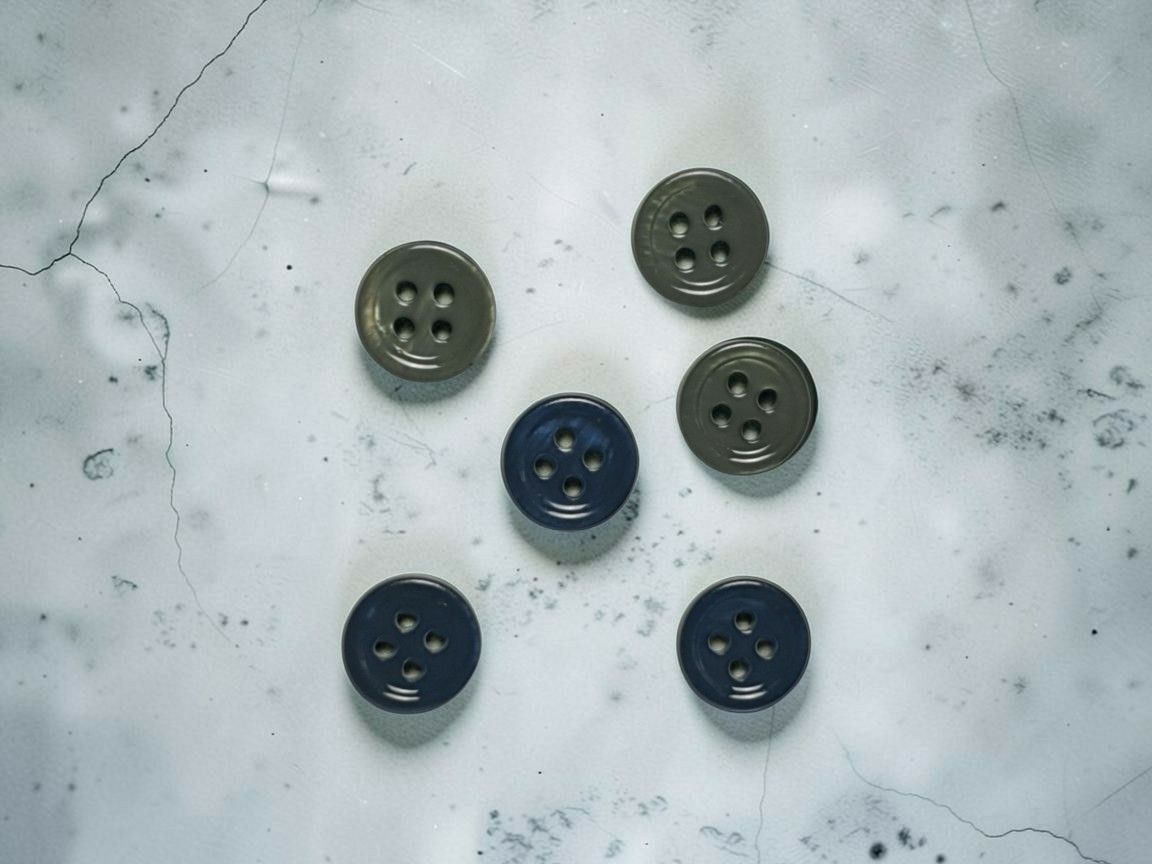 Perlmuttknöpfe mit Rand 10mm