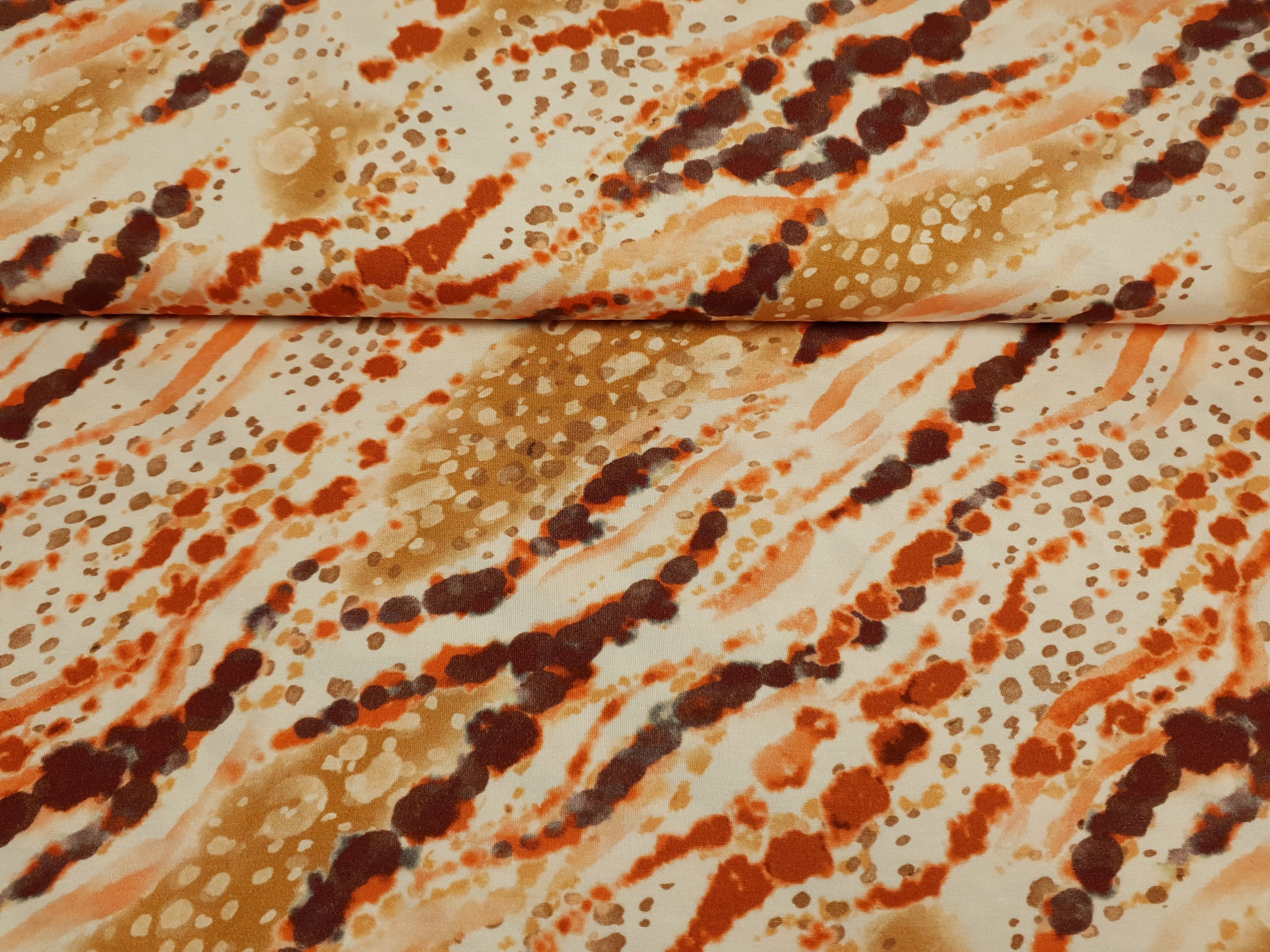 Serena creme/braun/apricot/weinrot