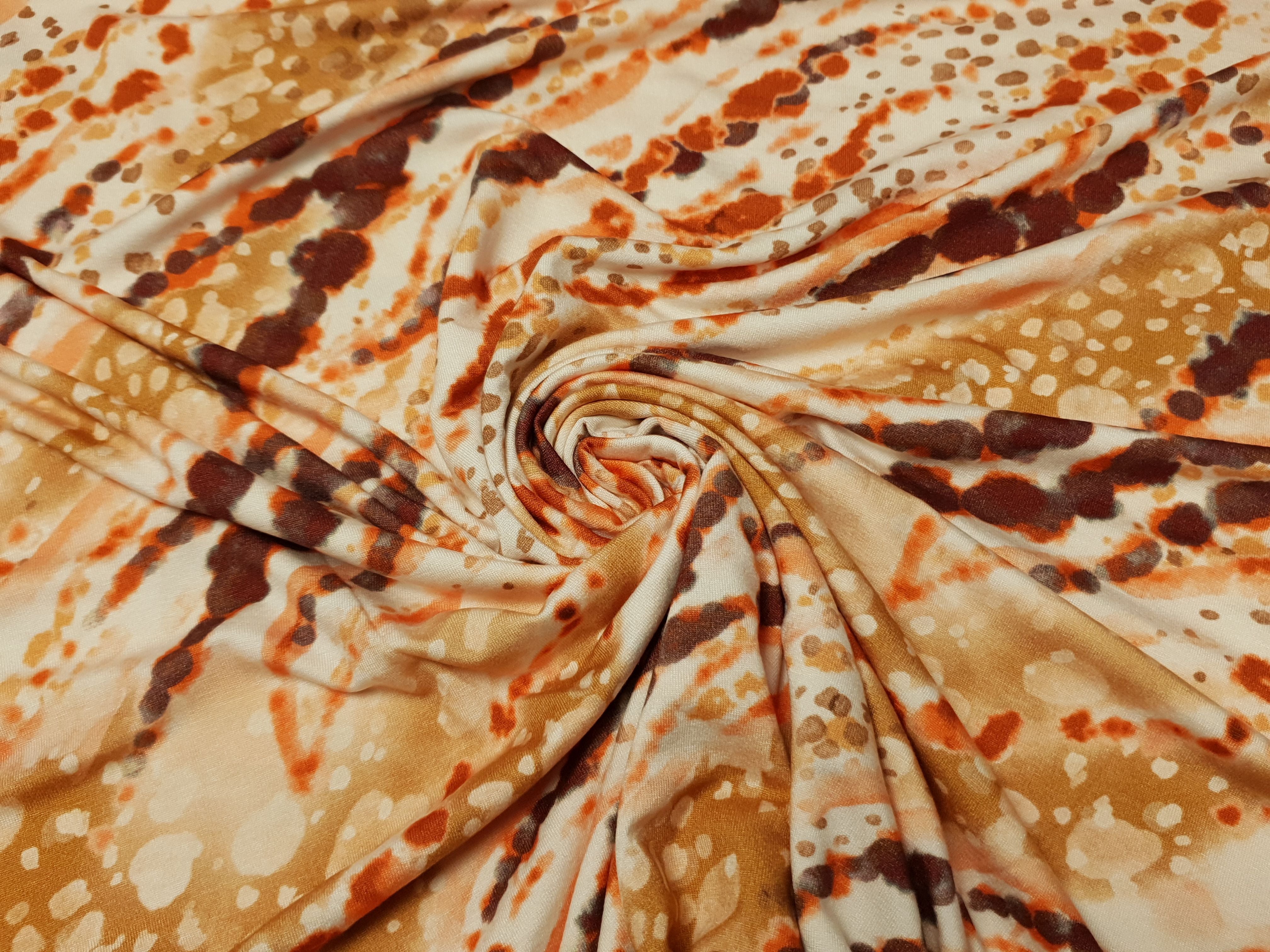 Serena creme/braun/apricot/weinrot