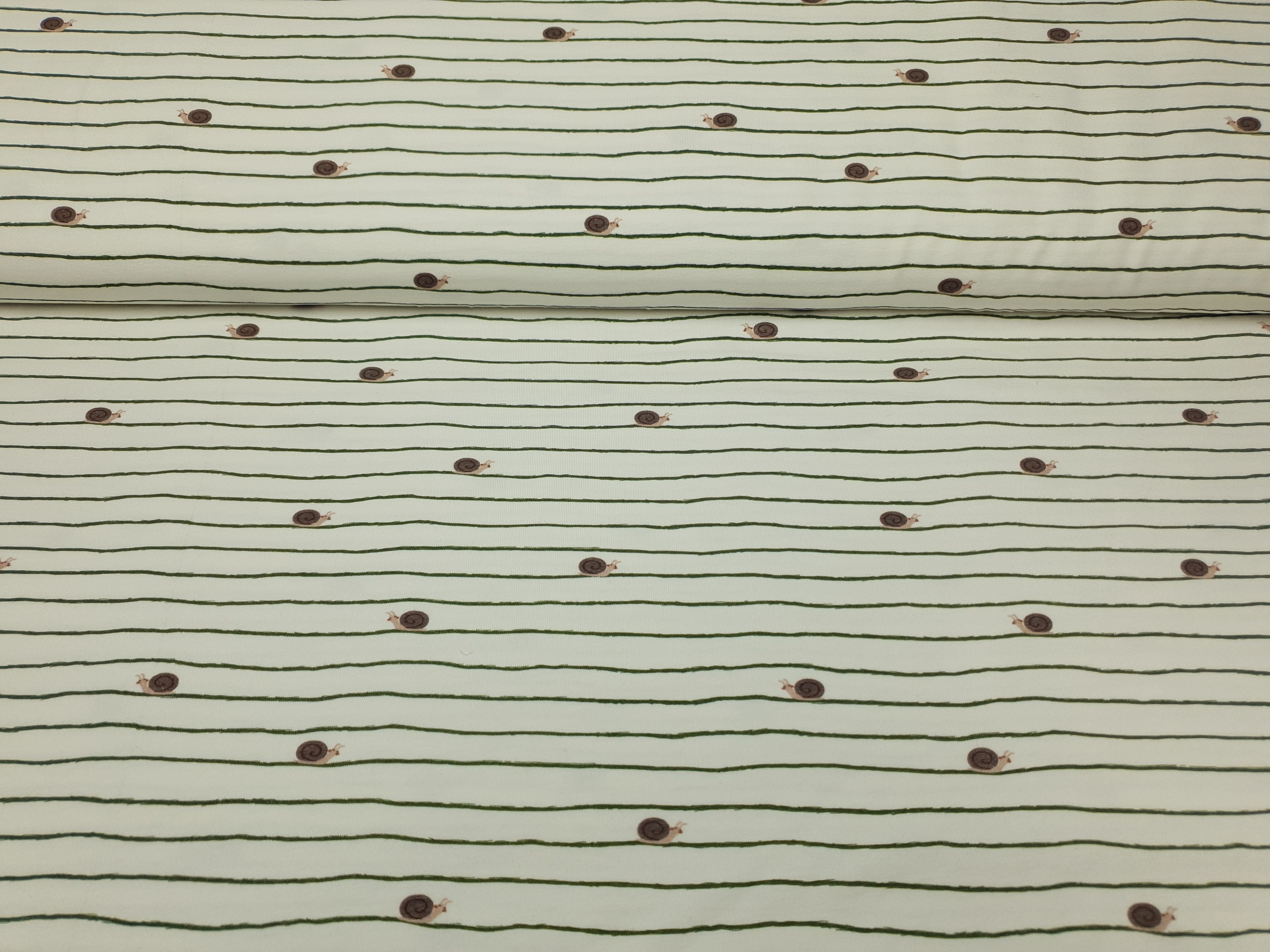 Snails & Stripes offwhite/army/braun