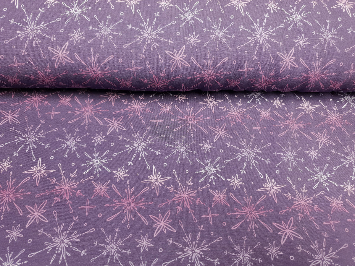 Snowflakes violett/lila/magenta