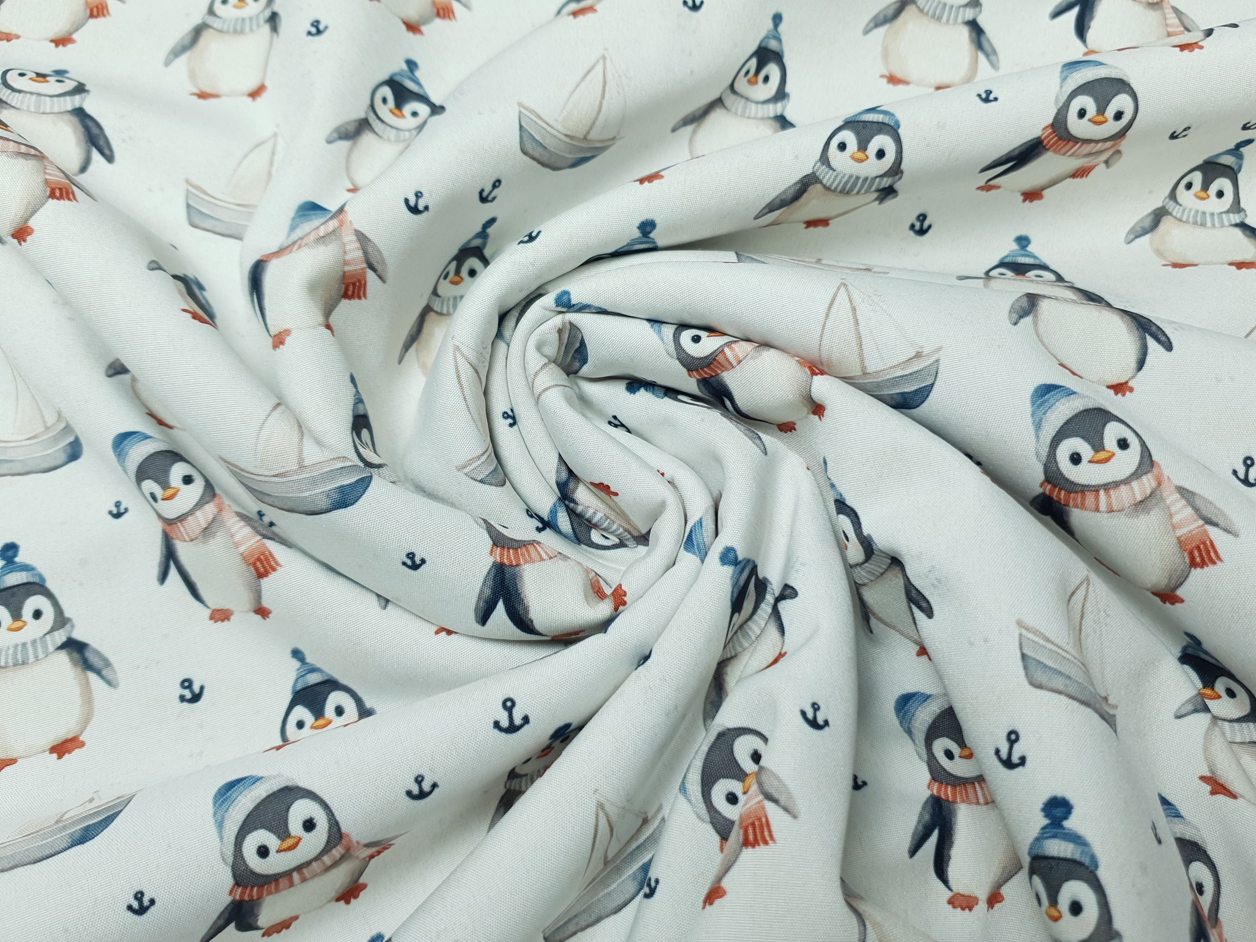 Softshell Pinguin hellgrau/rost/blau/beige