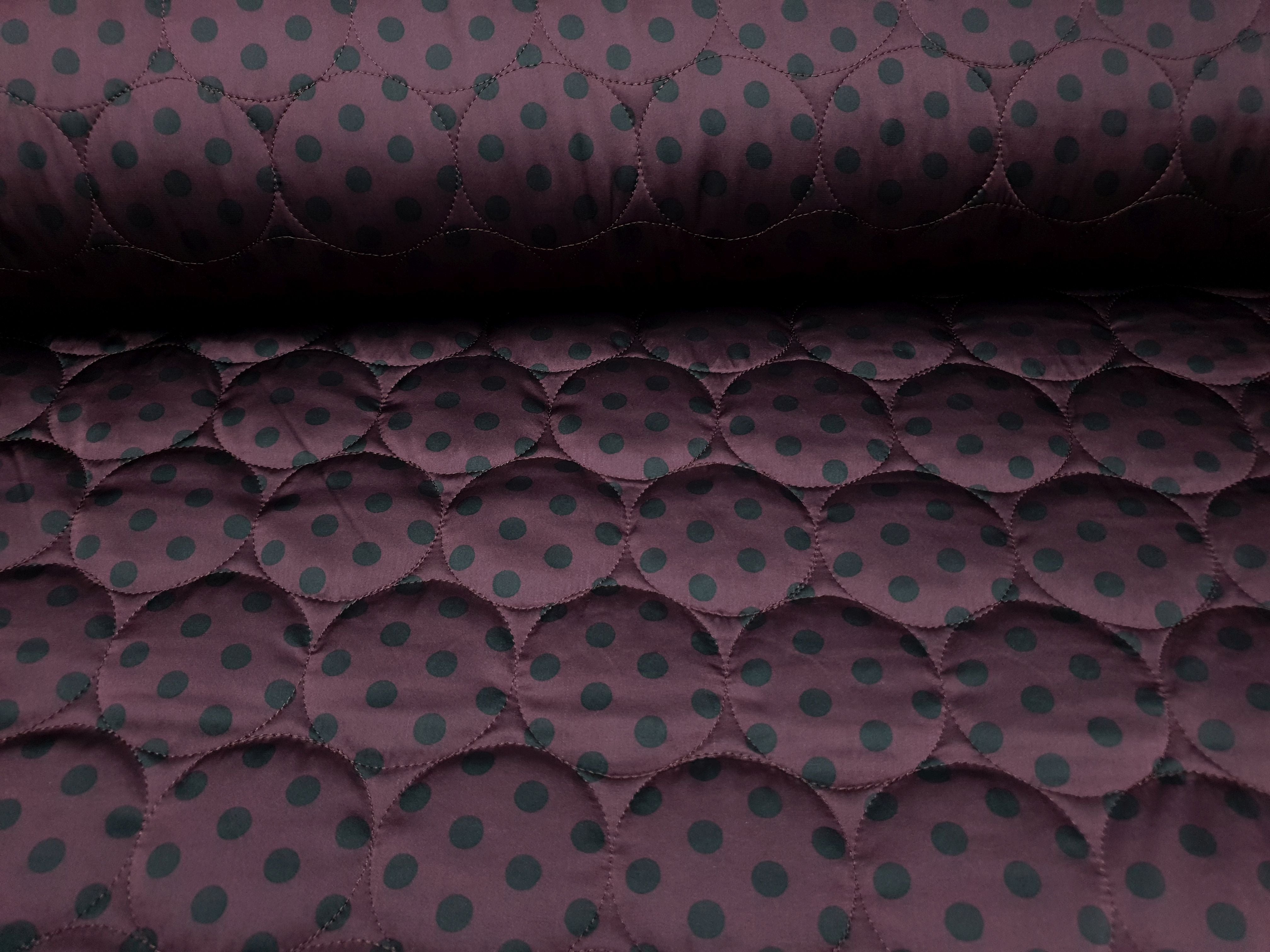 Stepper Polka Dots bordeaux/schwarz