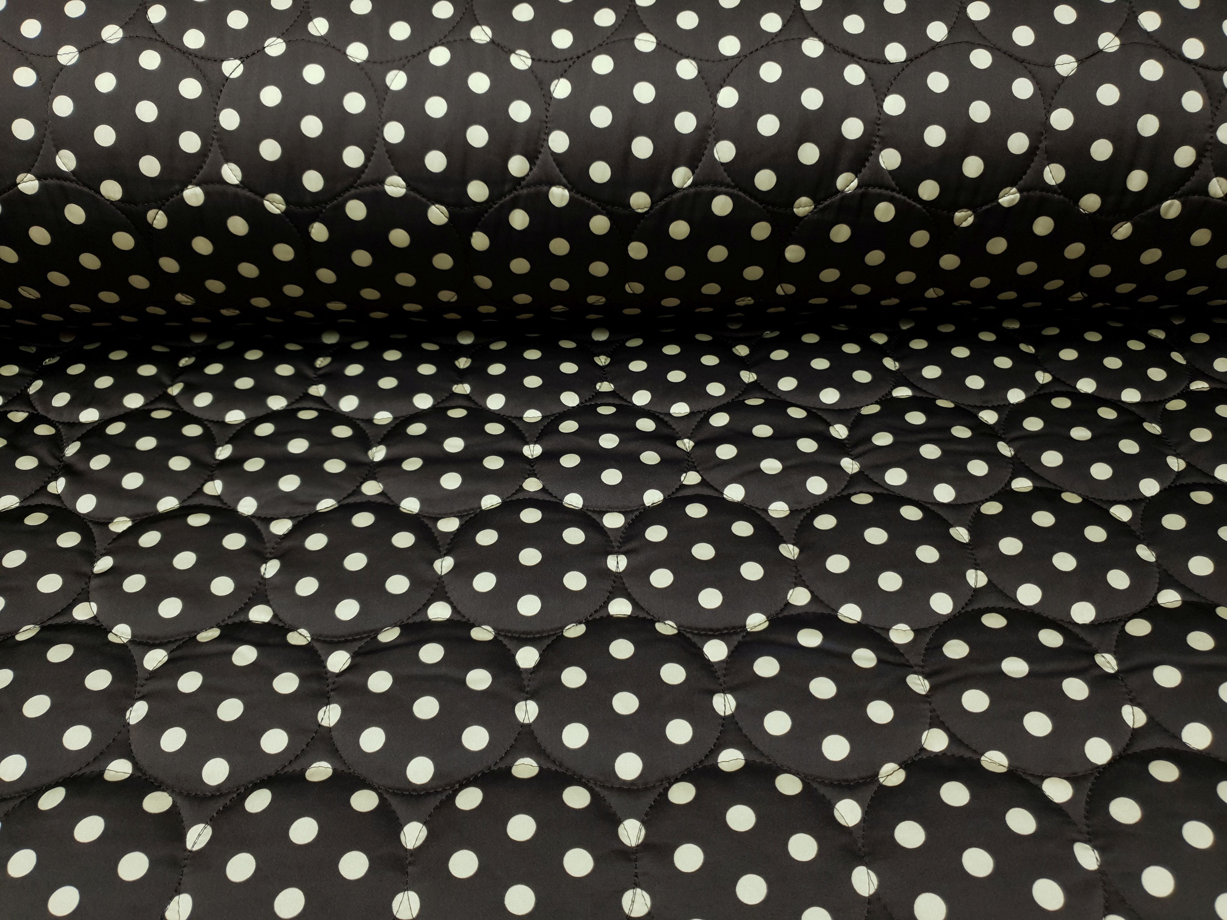 Stepper Polka Dots dunkelbraun/sand
