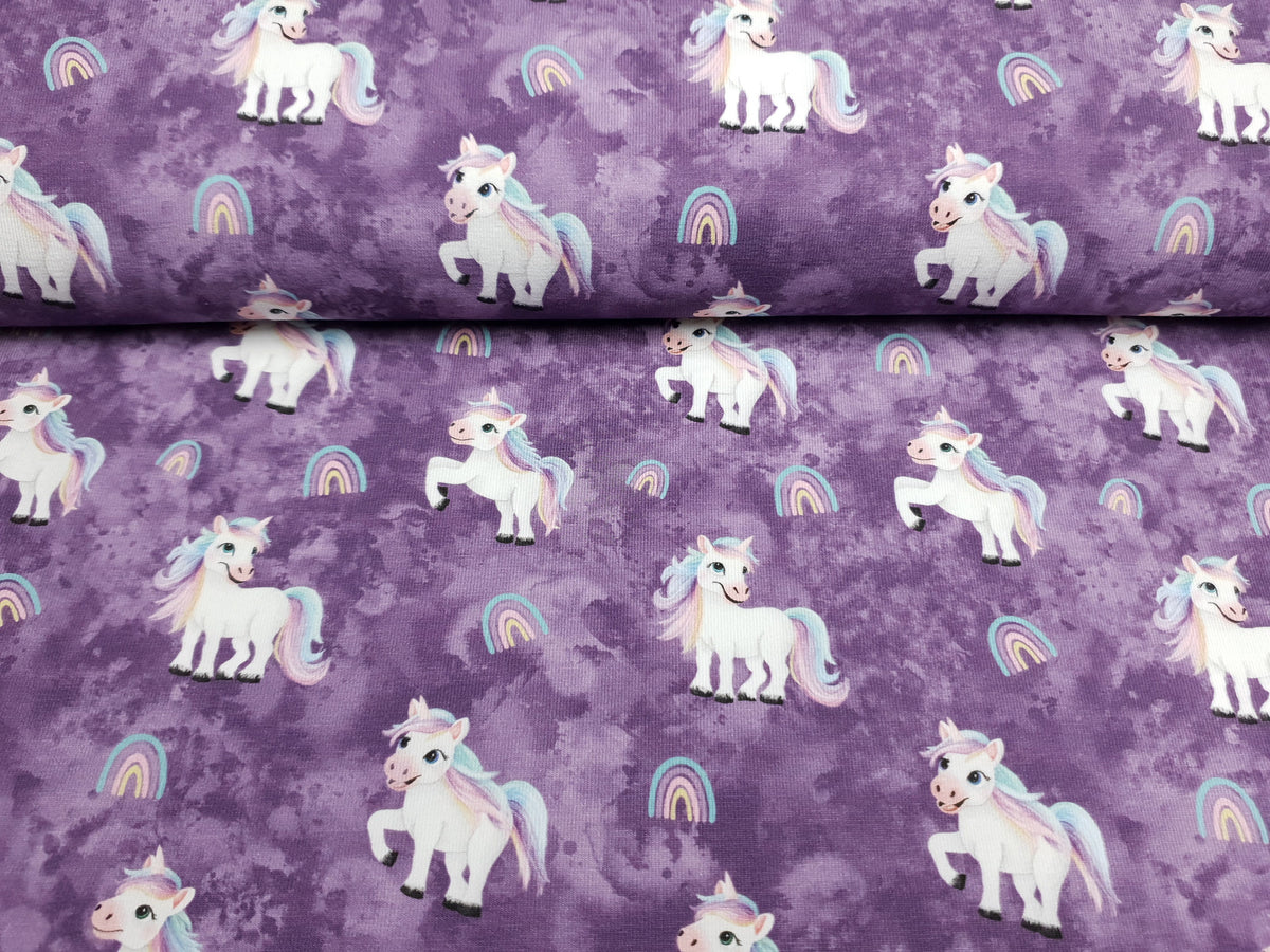 Unicorn Power mauve/weiss/blau/pink