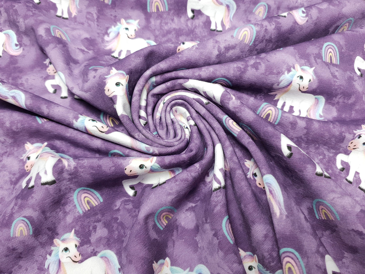 Unicorn Power mauve/weiss/blau/pink