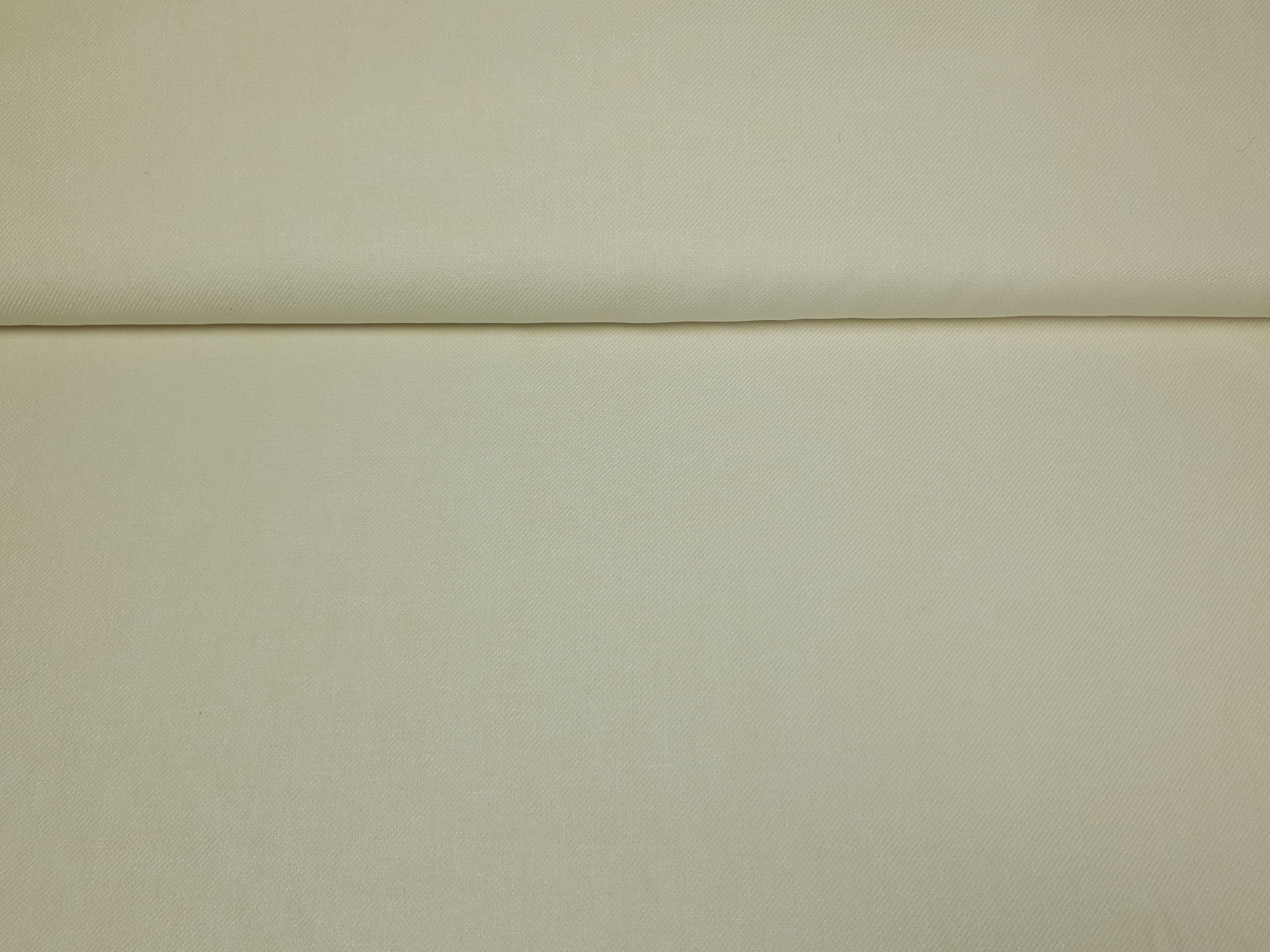 Viskose-Leinen Twill Hugo offwhite