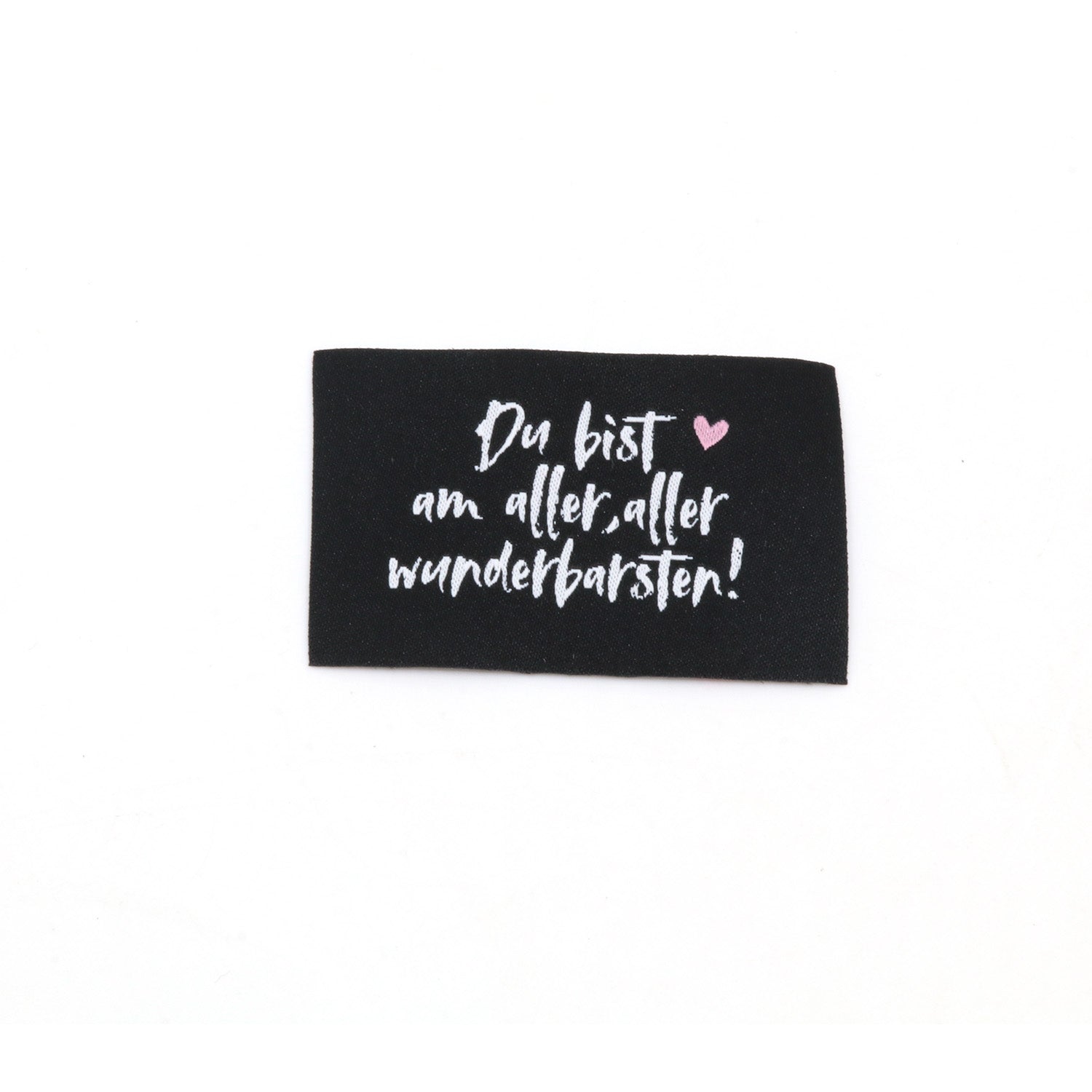2er Set Webetikett - Du bist mir am aller, aller wunderbarsten!