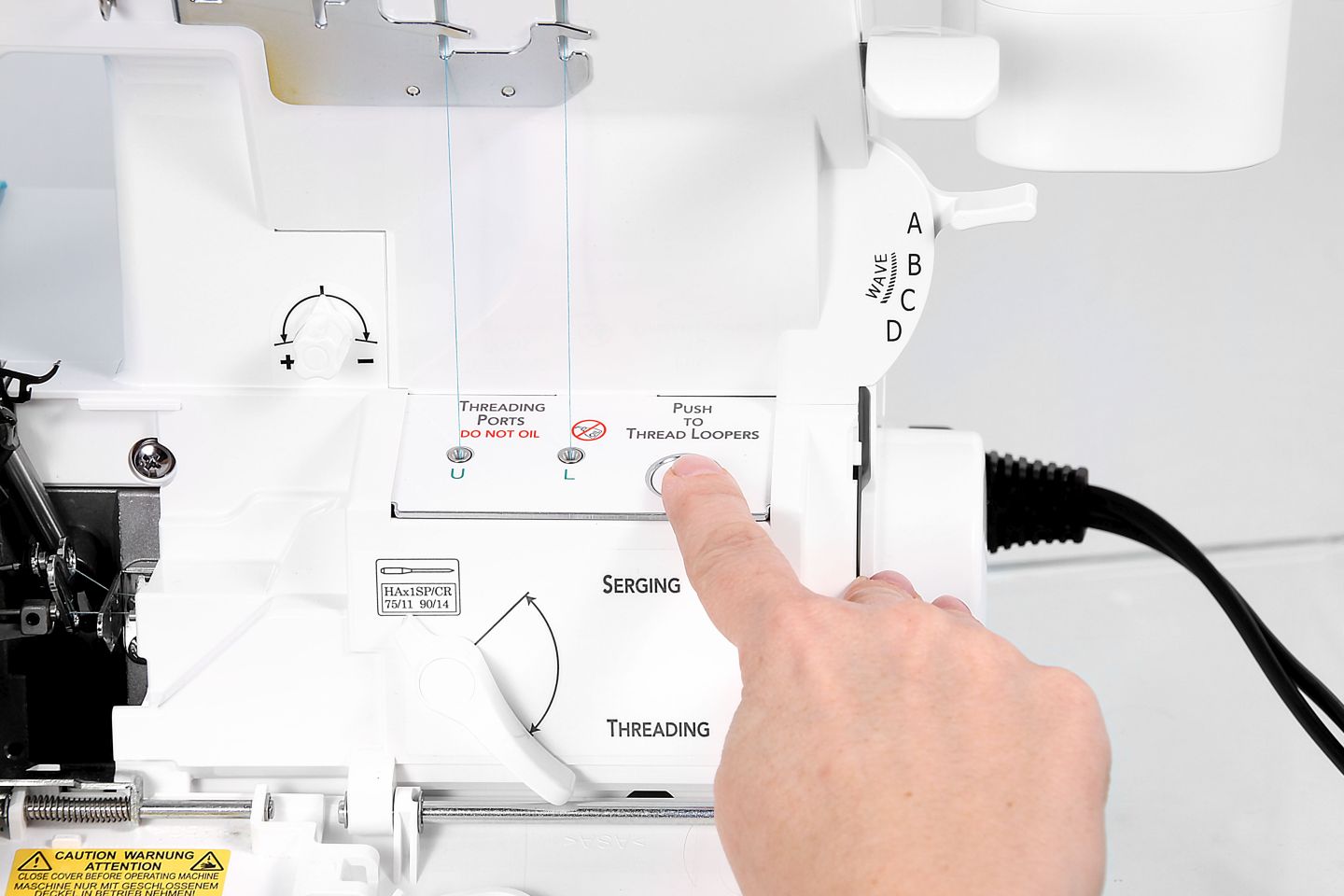 Baby Lock Acclaim RevolutionAir™ Threading System 